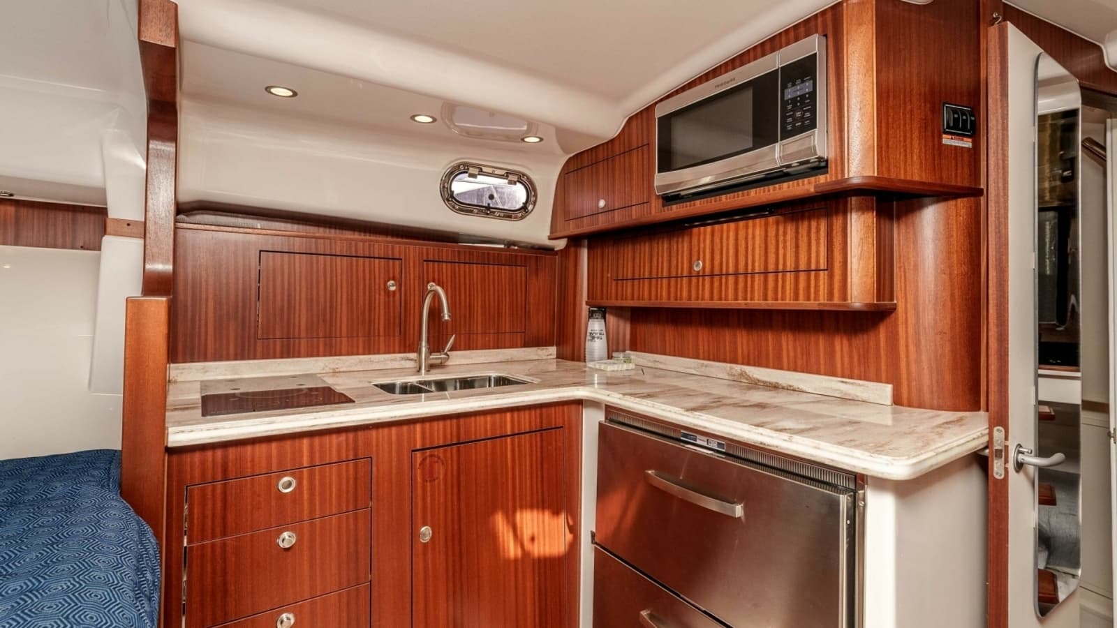 2018 Pursuit 385 Offshore "TAG TEAM" - Galley with Modern Amenities