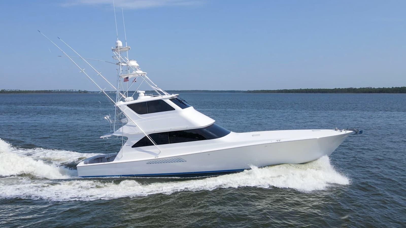 2005 Viking 61 Enclosed Bridge