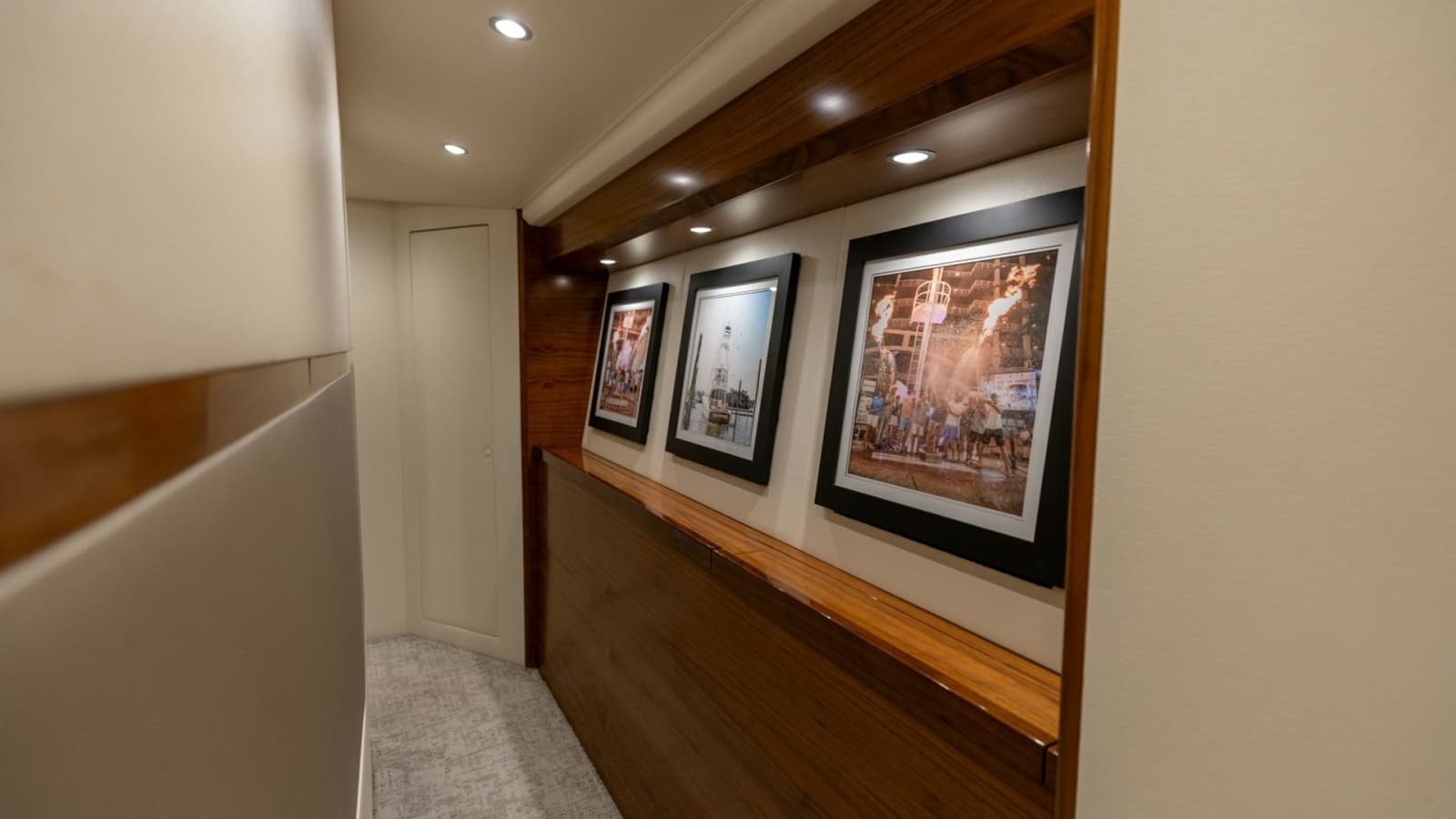 2023 Viking 72 Convertible- TEAM SUPREME- Companionway