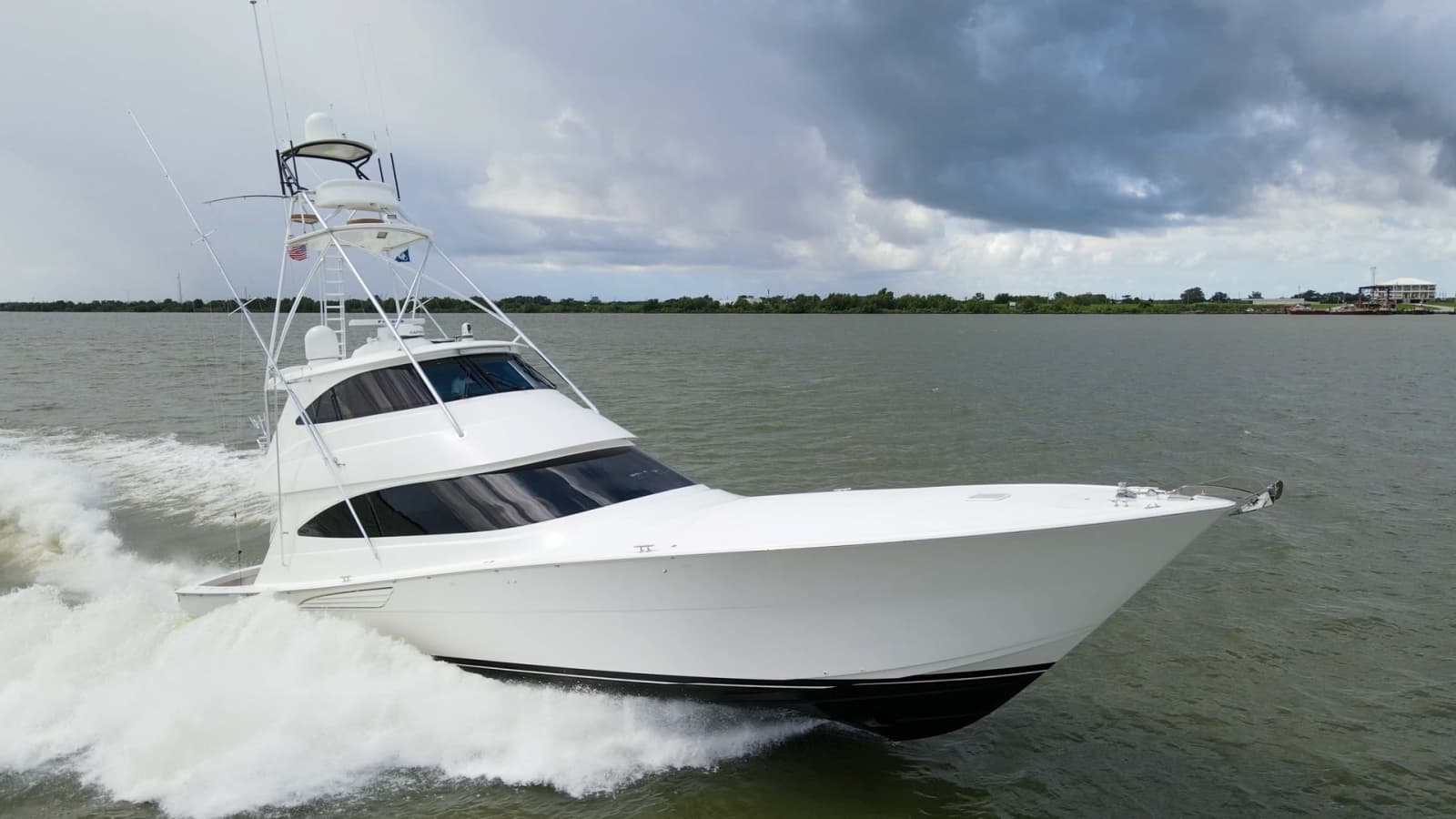 2017 Viking 72 Enclosed Bridge