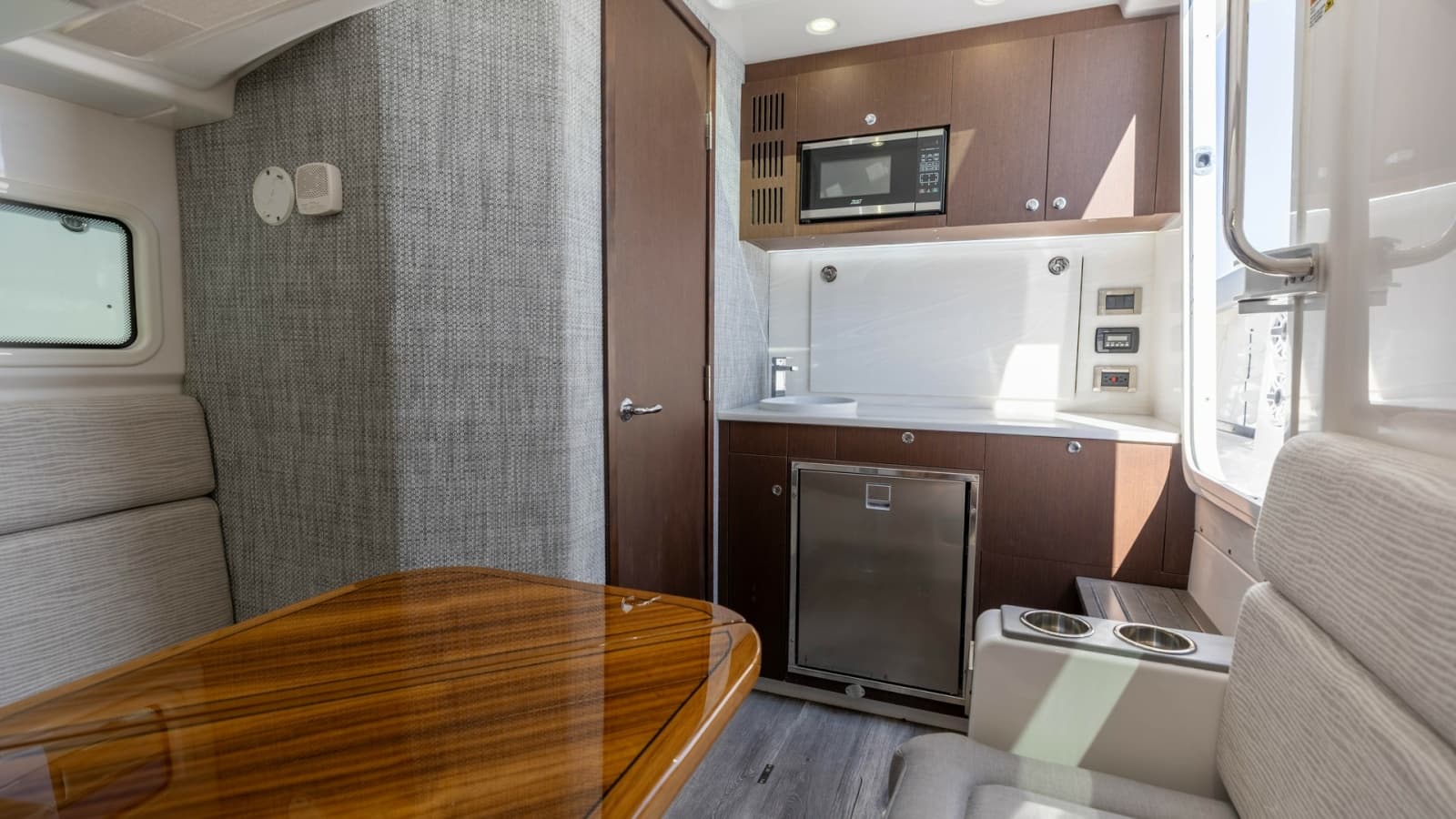 Galley and Dinette Area