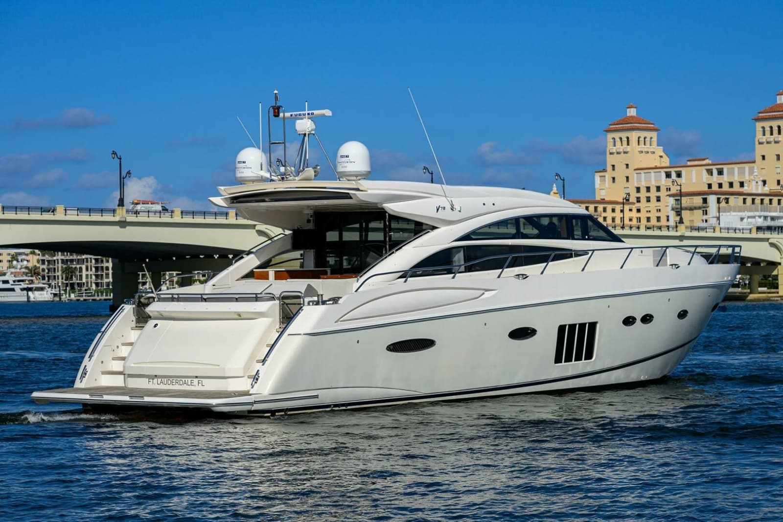 Princess 72 Policy Limits  - Exterior Profile