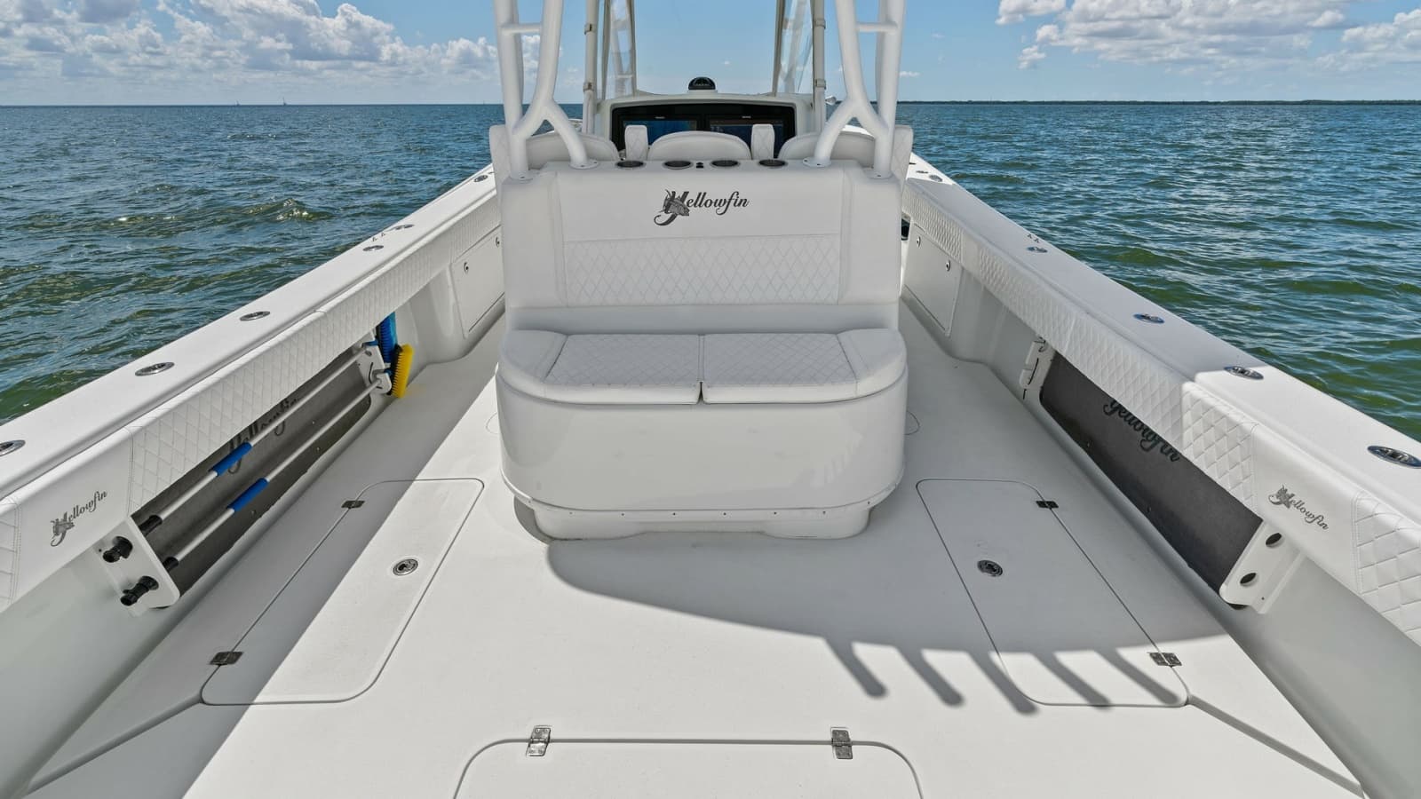 Spacious Aft Deck Seating Area