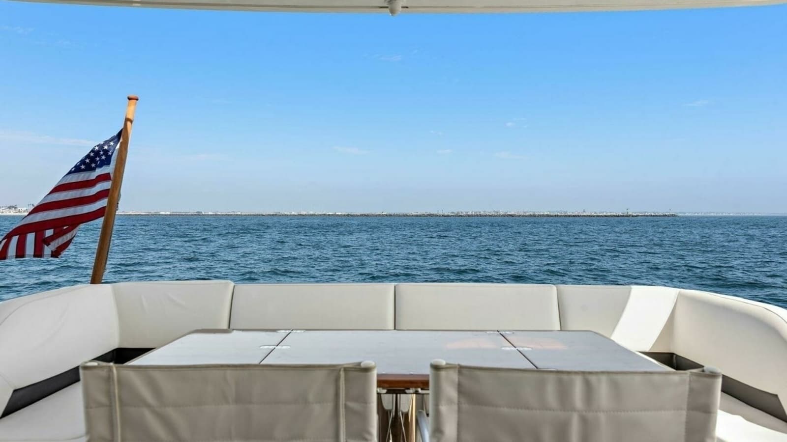 2015 Princess 72 Motor Yacht "LA-Z-BUOY" Aft Deck