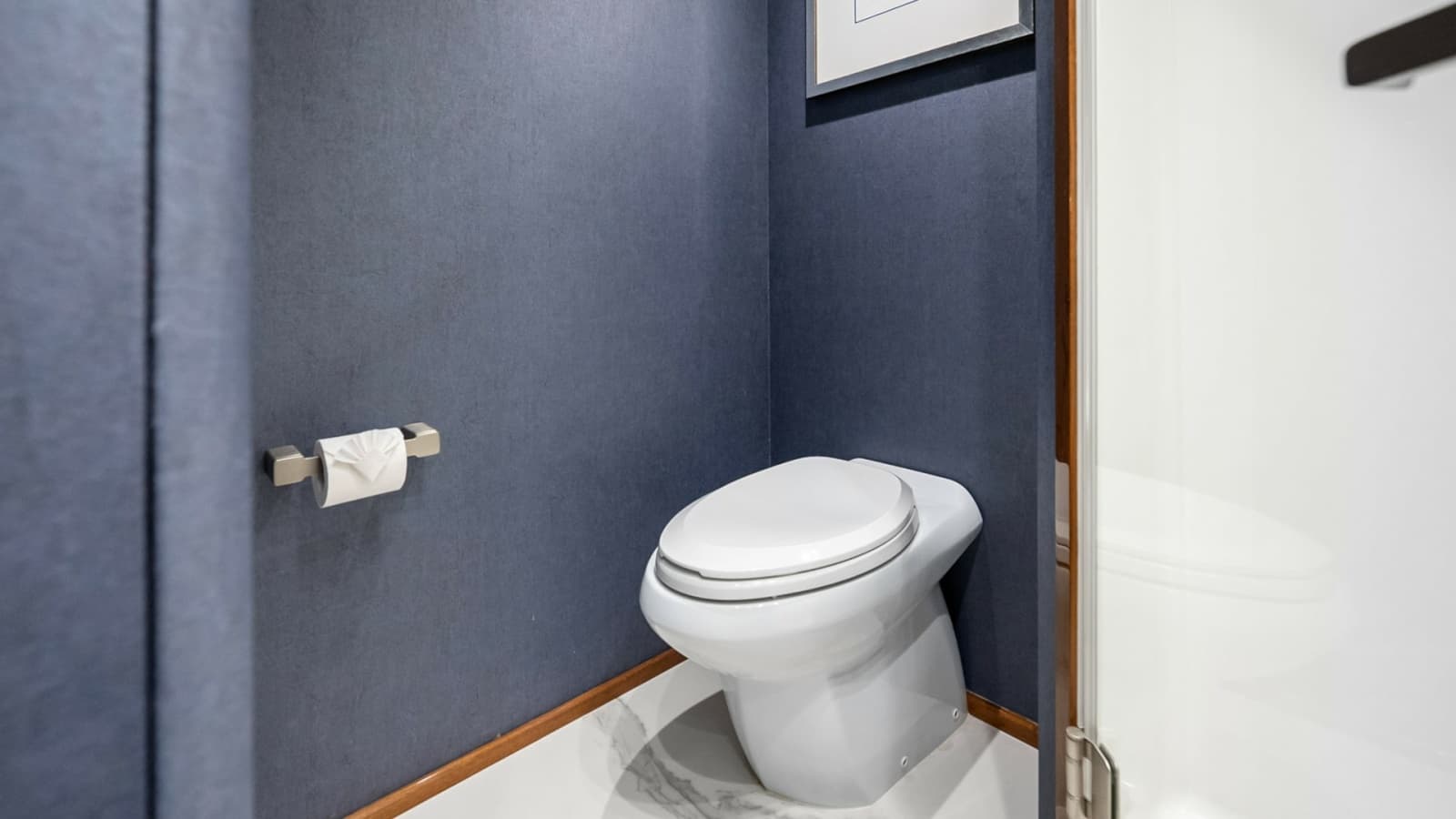 Elegant Yacht Guest Bathroom