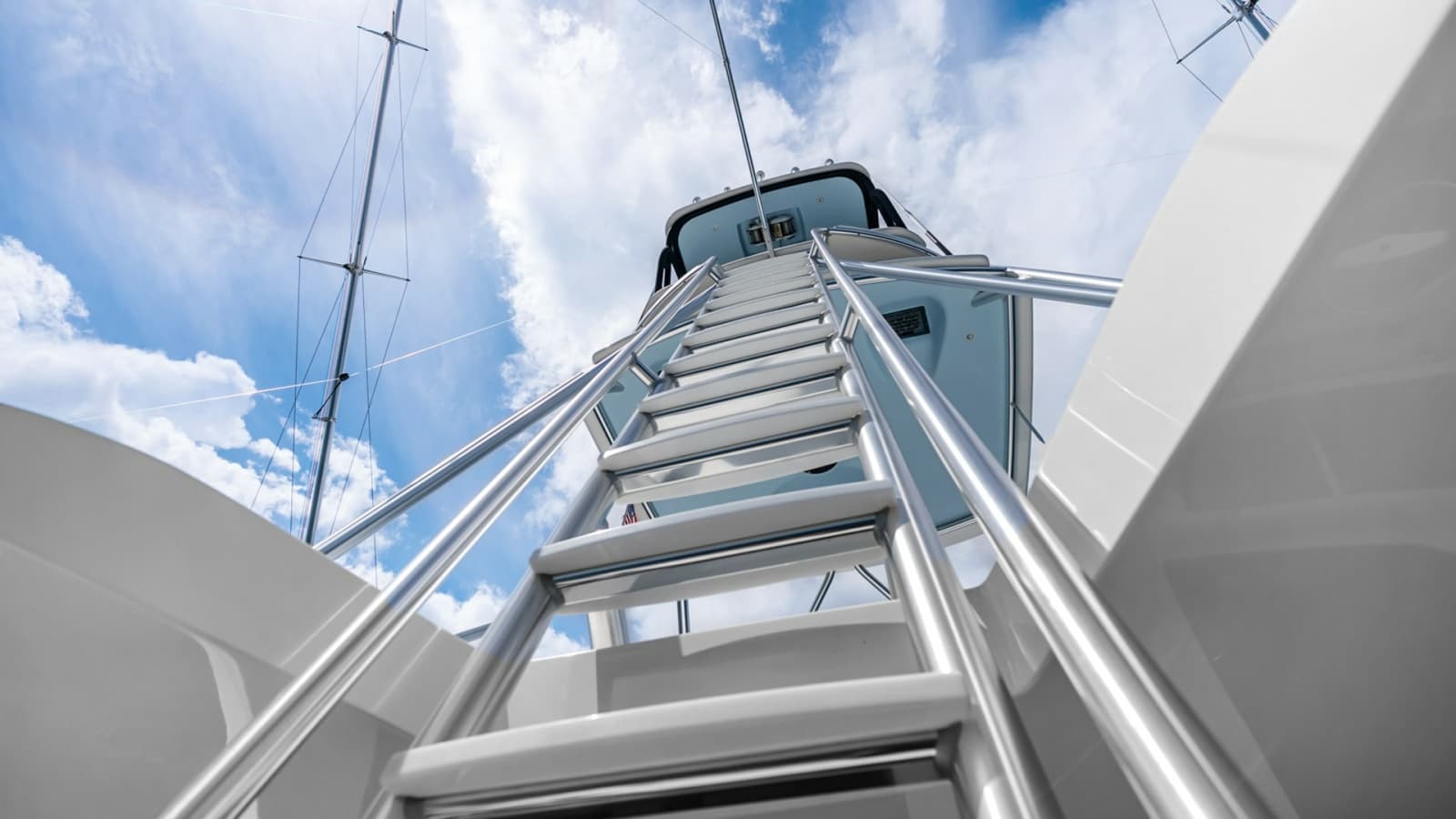 Tower Ladder to Enclosed Bridge