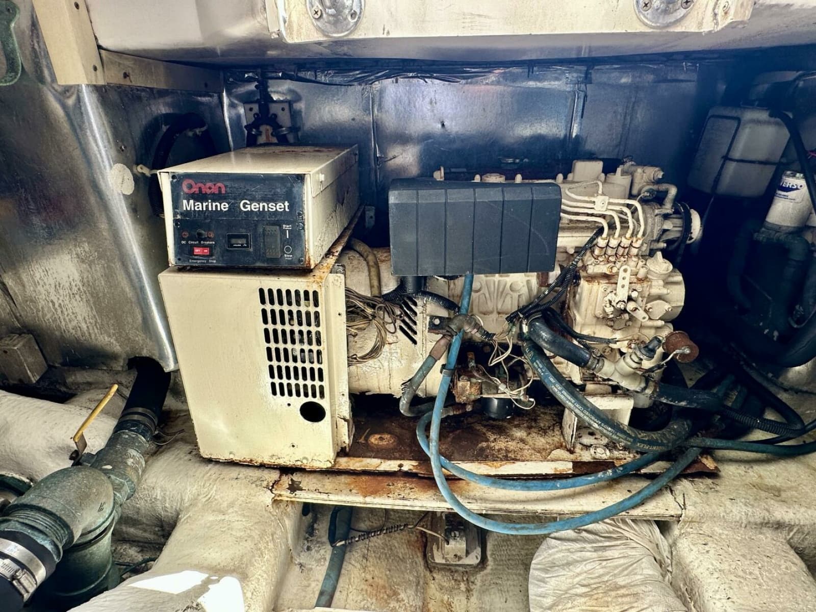Ocean Yachts 50 GOLD COAST - Engine Room