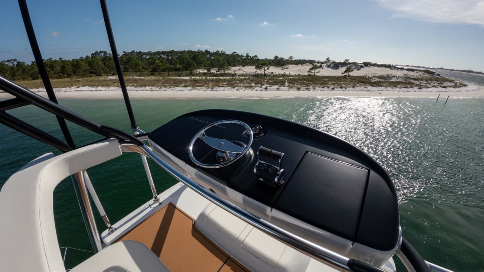 Flybridge Helm Station View