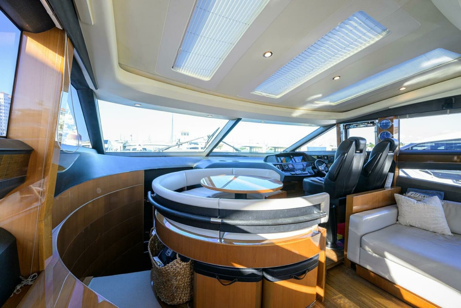 Princess 72 Policy Limits  - Interior Helm
