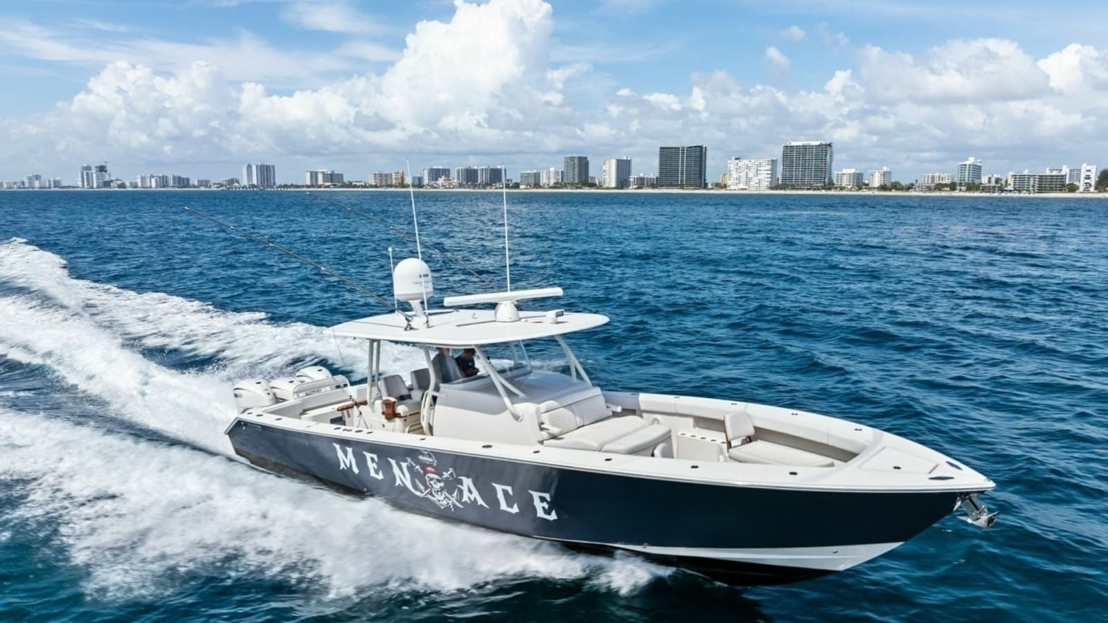 2020 Jupiter 43 SF MENACE Running Profile
