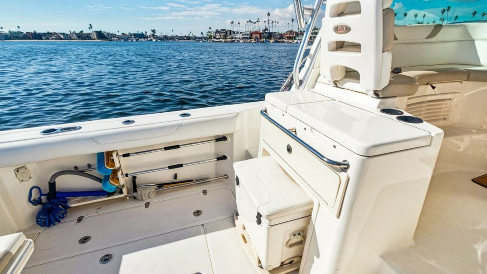 Spacious Aft Deck with Seating