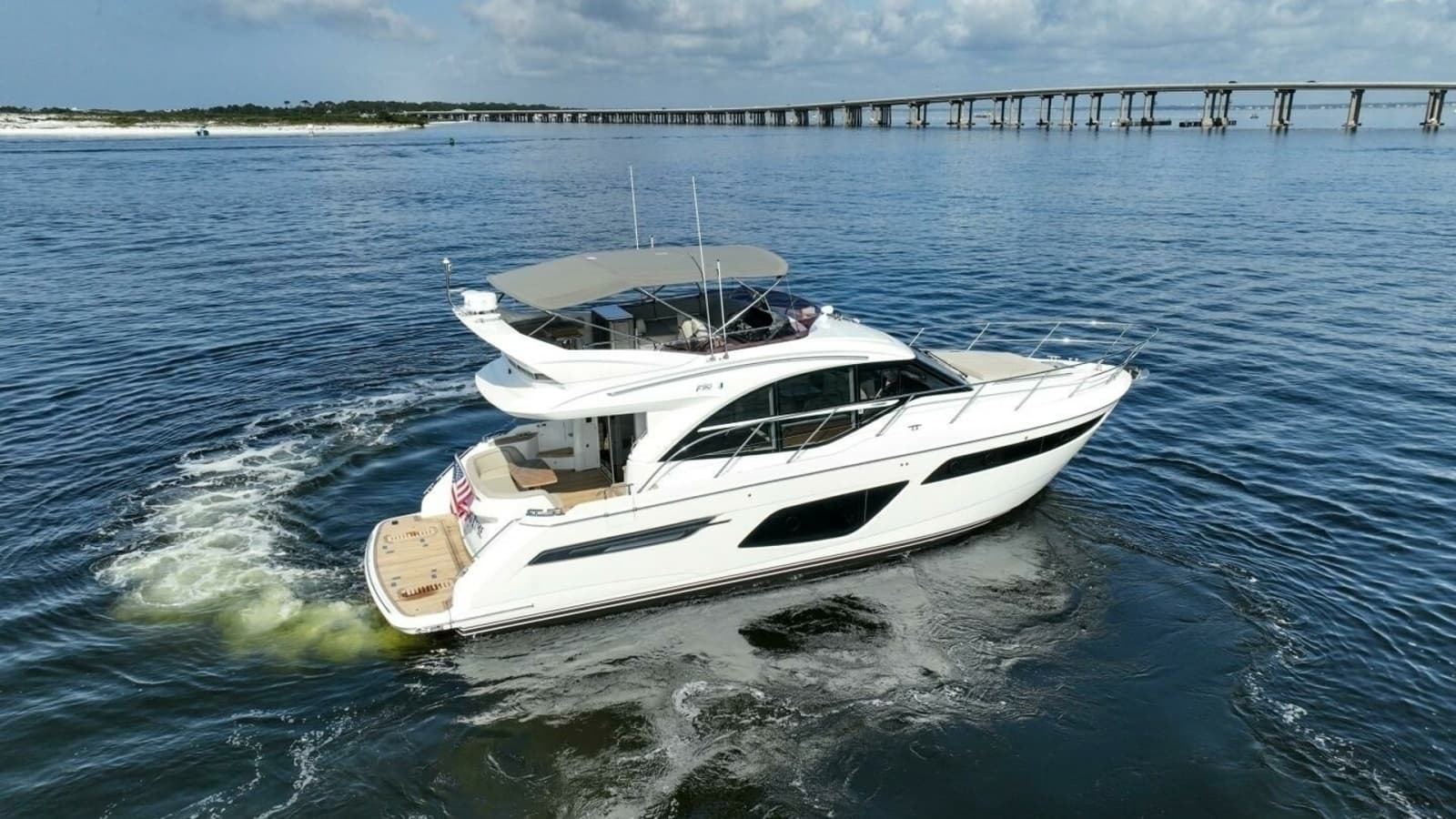 2021 Princess F50- MAKING TIME- Engine room- STBD