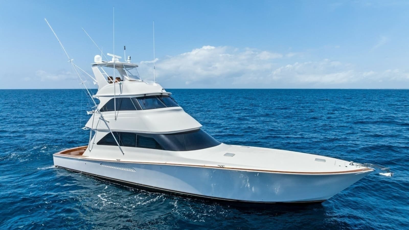 2008 Viking 68 Skybridge "Liquid Apple"