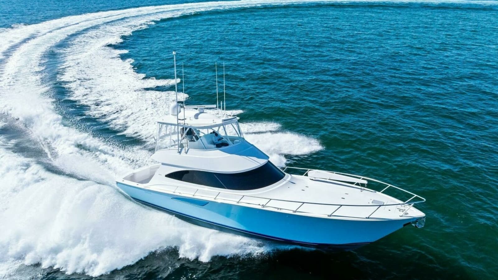 Aerial View of 58 Convertible in Action