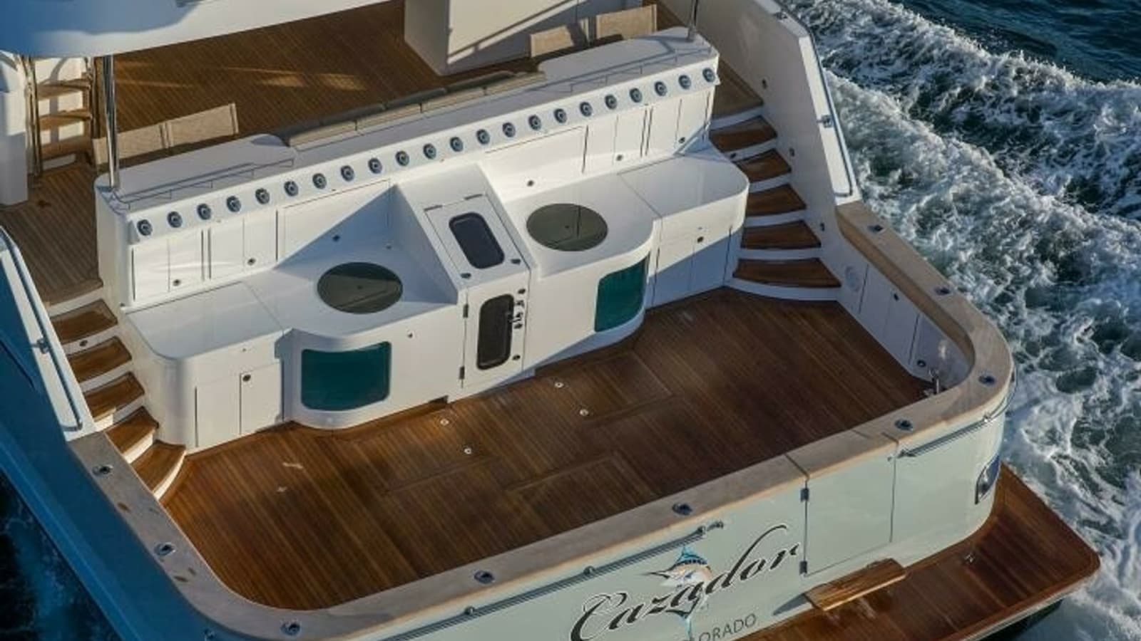 2019 Nordlund 115 Expedition Yachtfisher "Cazador" - Expansive Aft Deck with Fishing Station