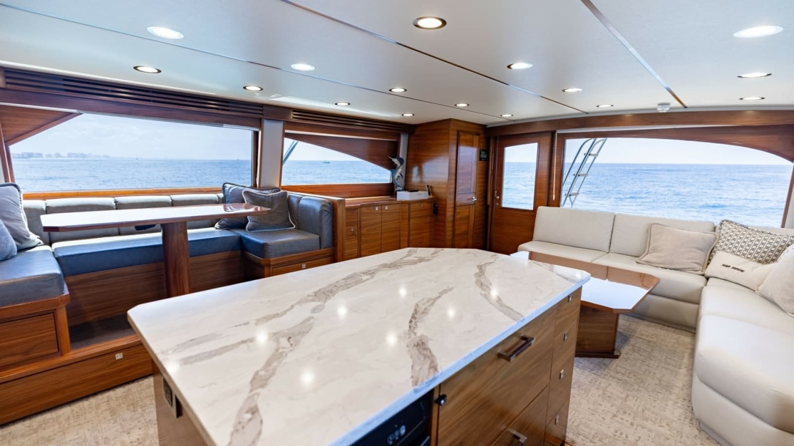 2023 Viking 72 Convertible- TEAM SUPREME- Salon/Galley