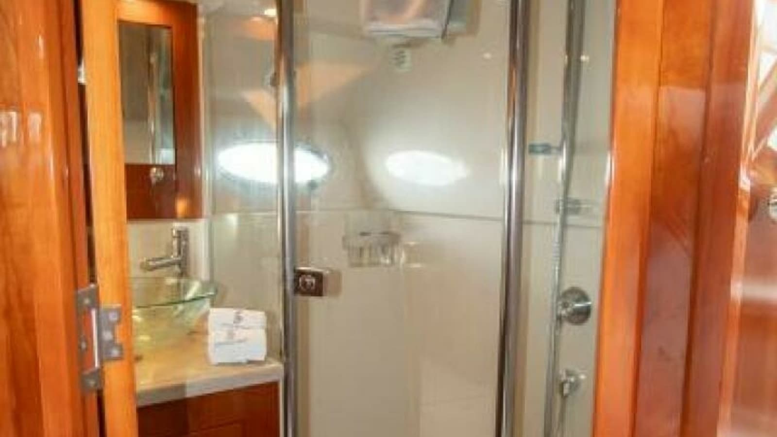 2012 Riviera 50 Sport Yacht "Contessa" - Enclosed Shower and Vanity