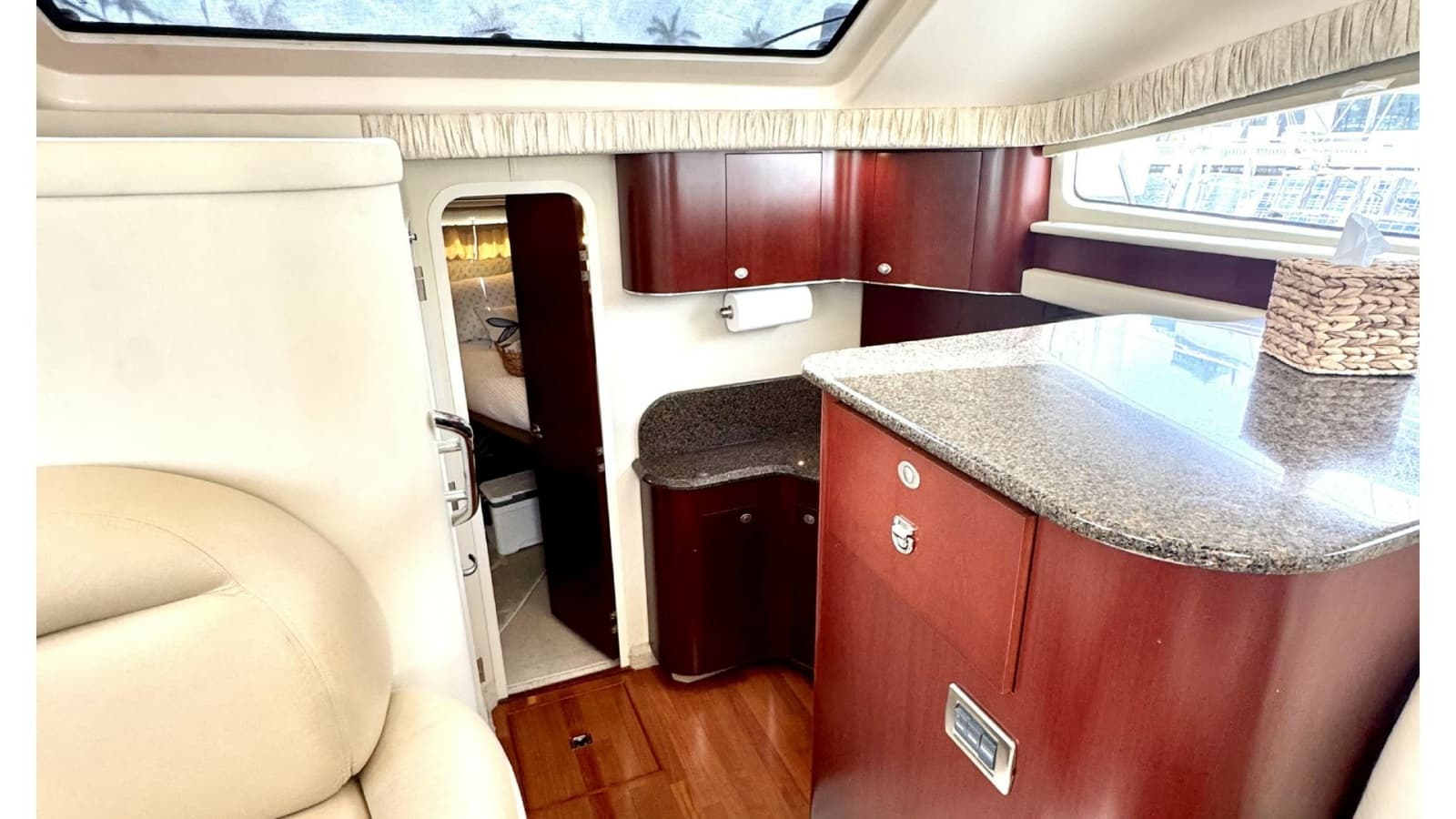 Main Salon with Galley View