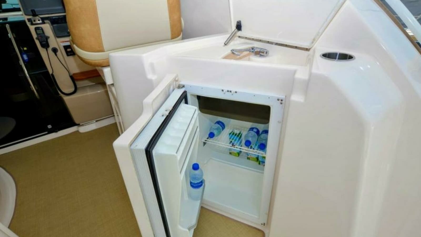 2008 35 Tiara Sovran - Fridge Benefit -Cockpit - Refrigerator