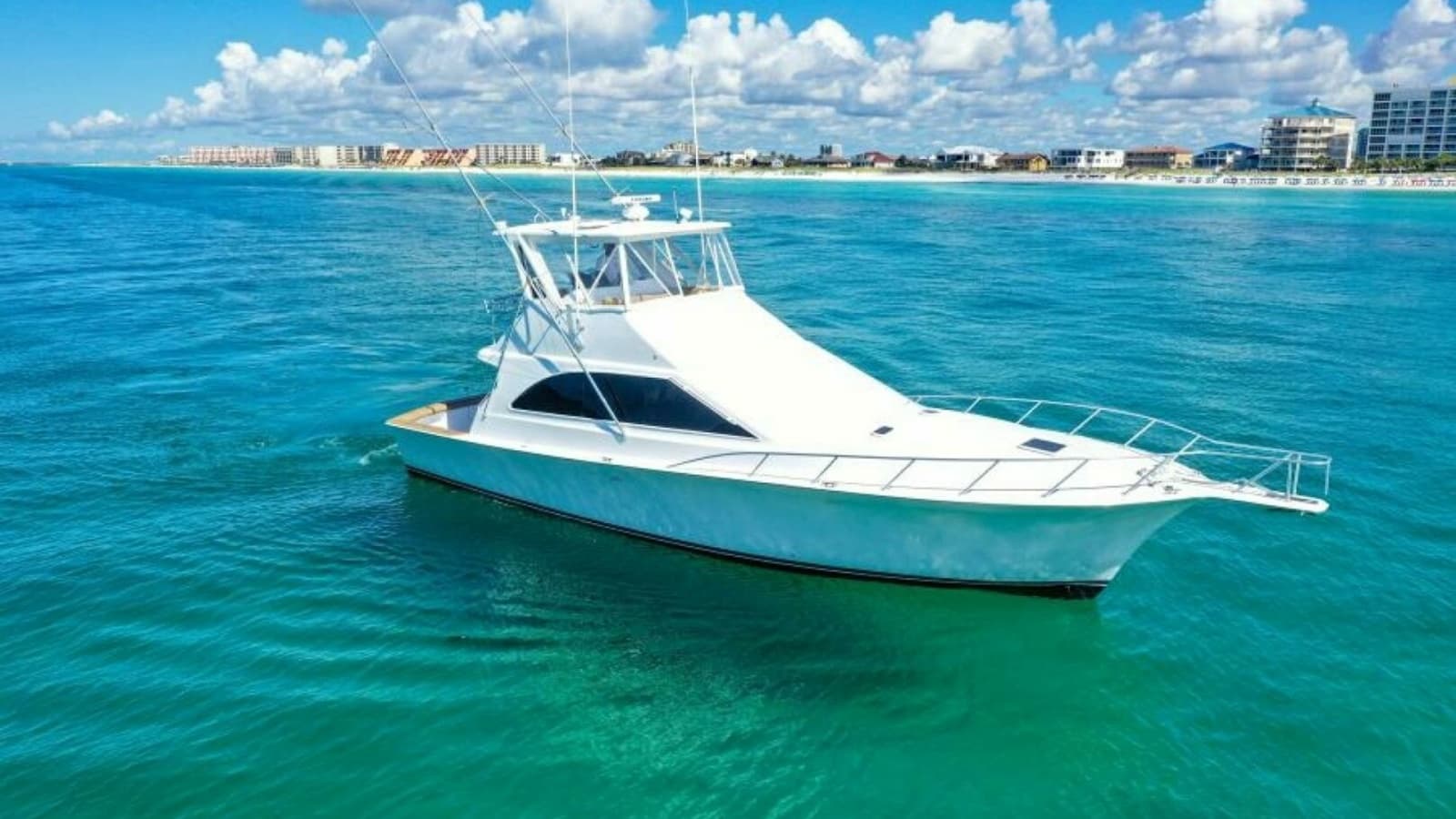 1998 Ocean Yachts 48 Super Sport STBD Profile