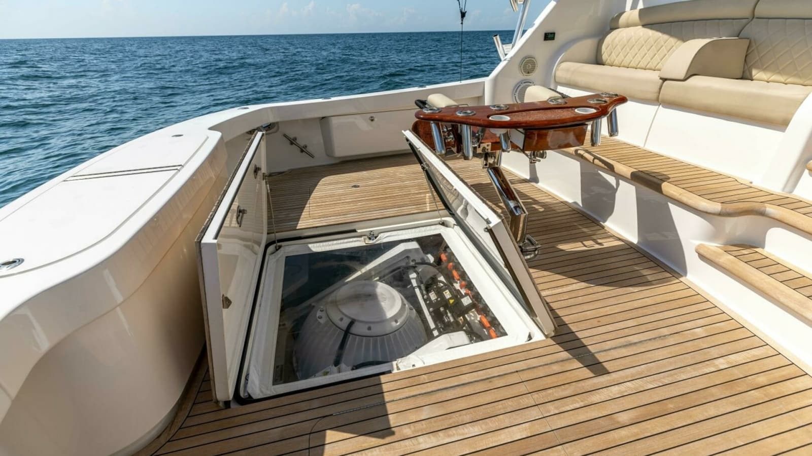 2018 Viking 62 Convertible- Da'Grits-Cockpit