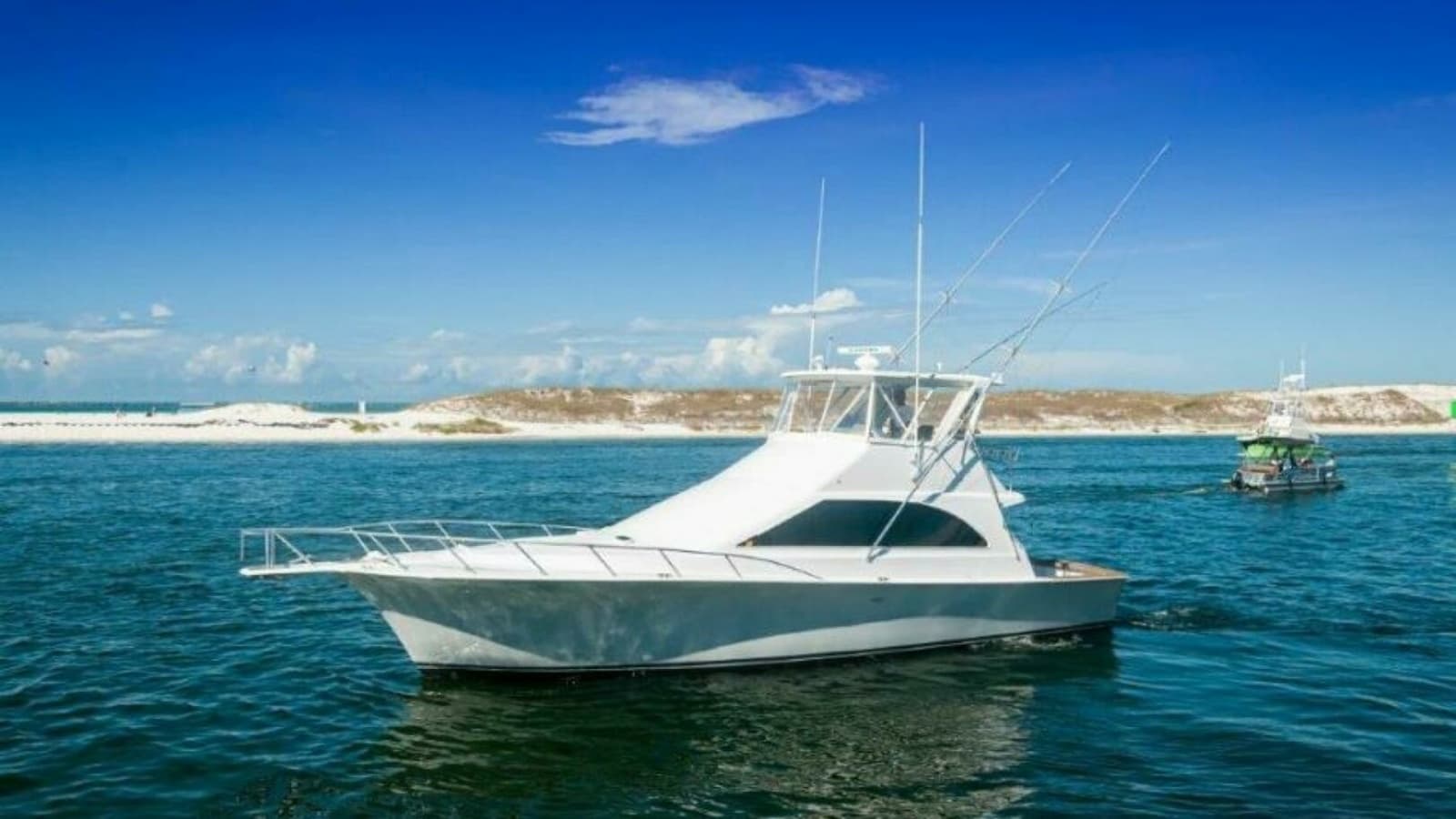 1998 Ocean Yachts 48 Super Sport Port Profile