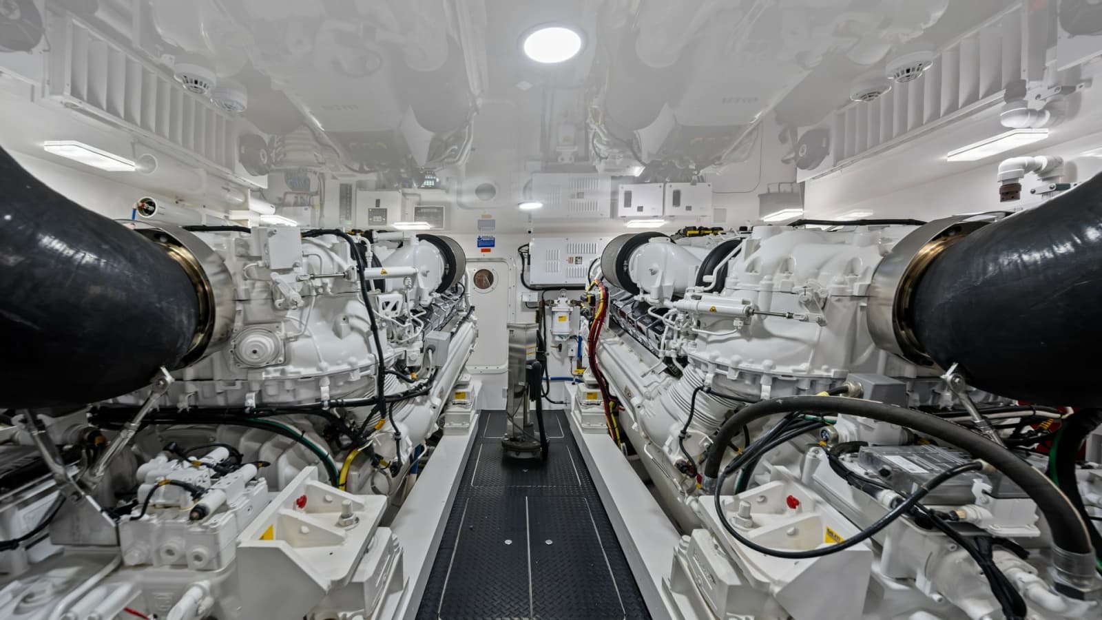 Engine Room with Twin Engines