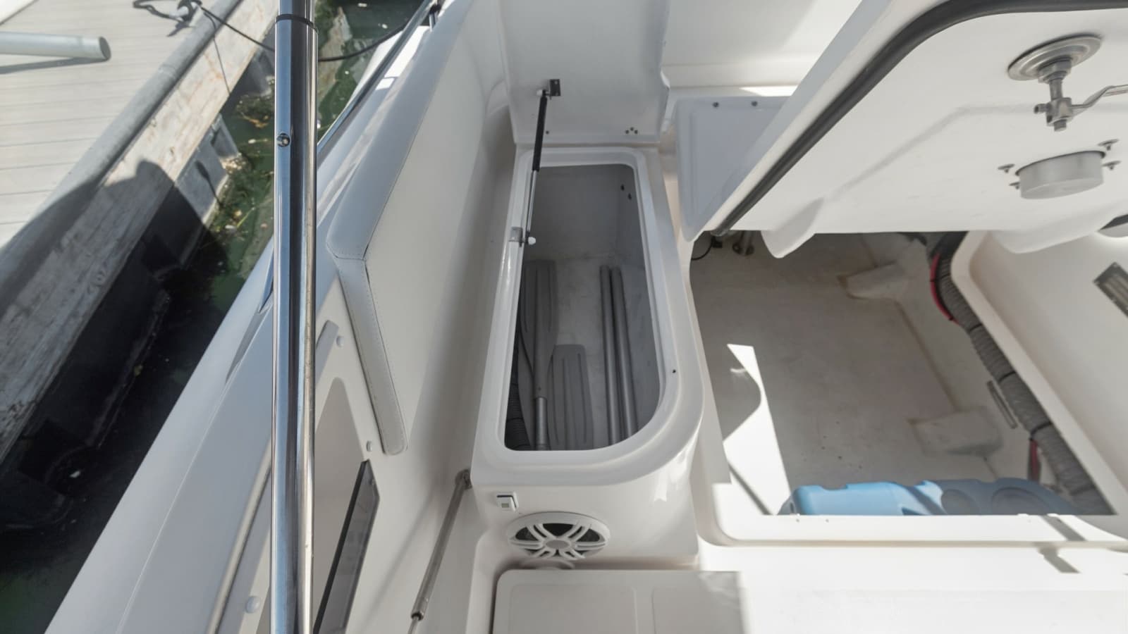 Aft Deck Storage Compartment