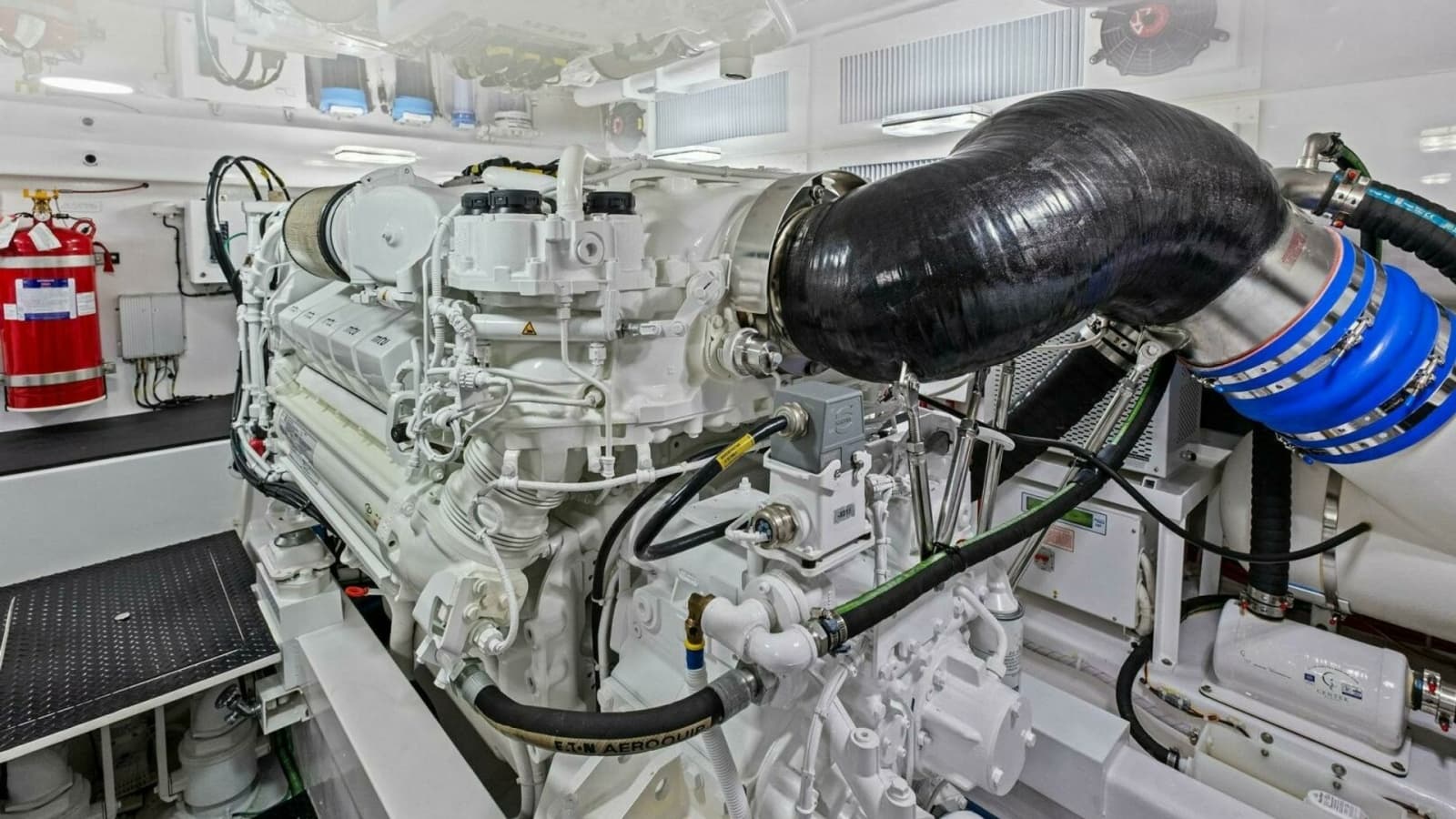 Engine Room with Advanced Machinery