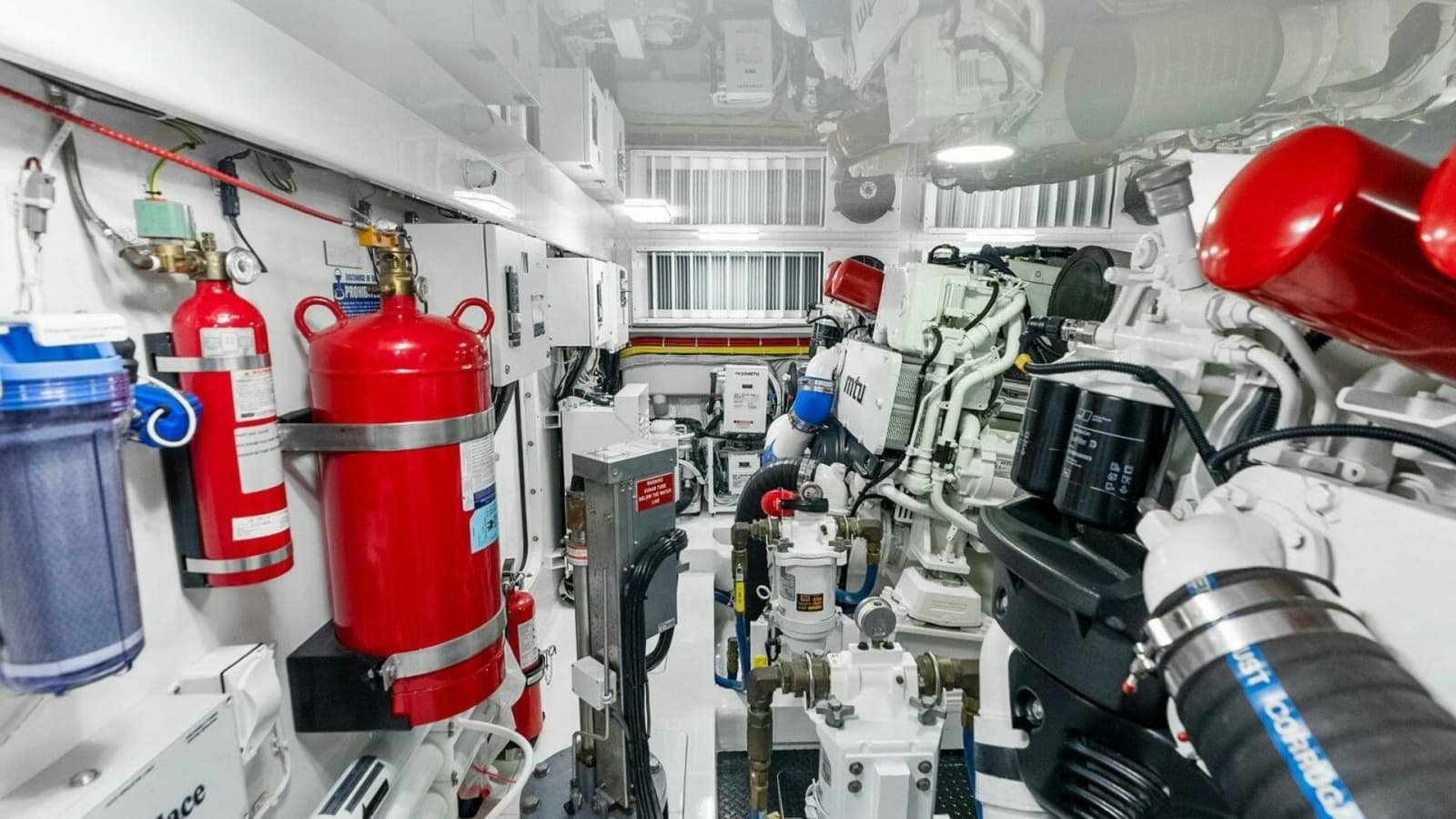 2022 Viking 68 Enclosed Bridge- PIPE DREAM- Engine Room