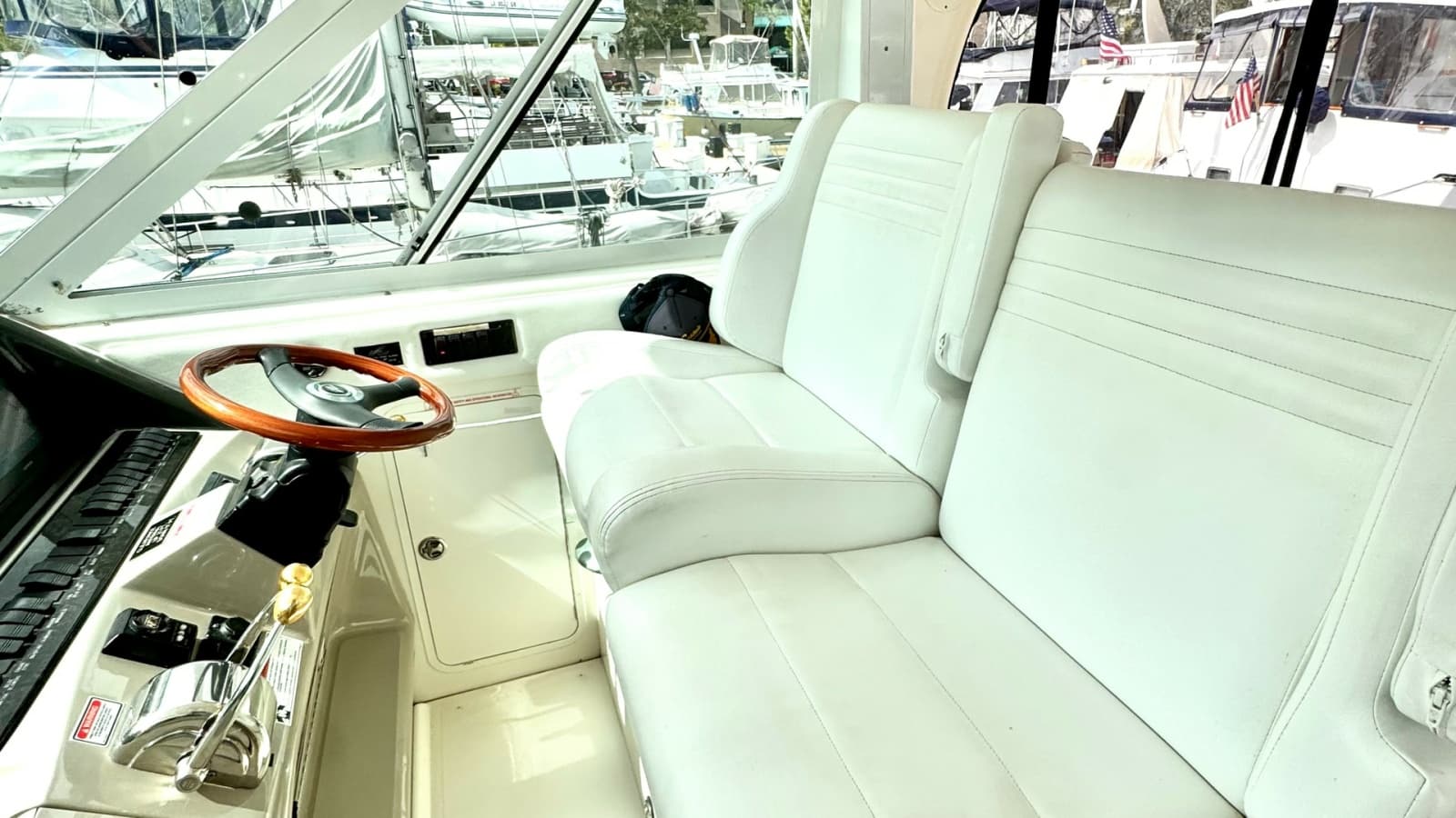 Helm Station with Dual Seating