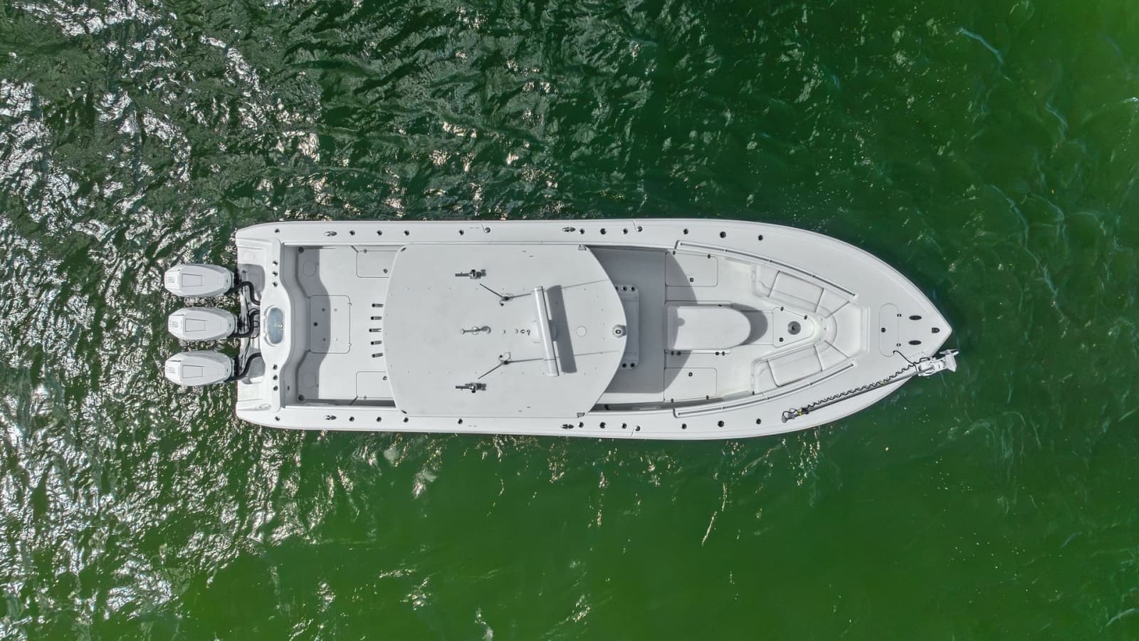 Aerial View of Center Console Layout