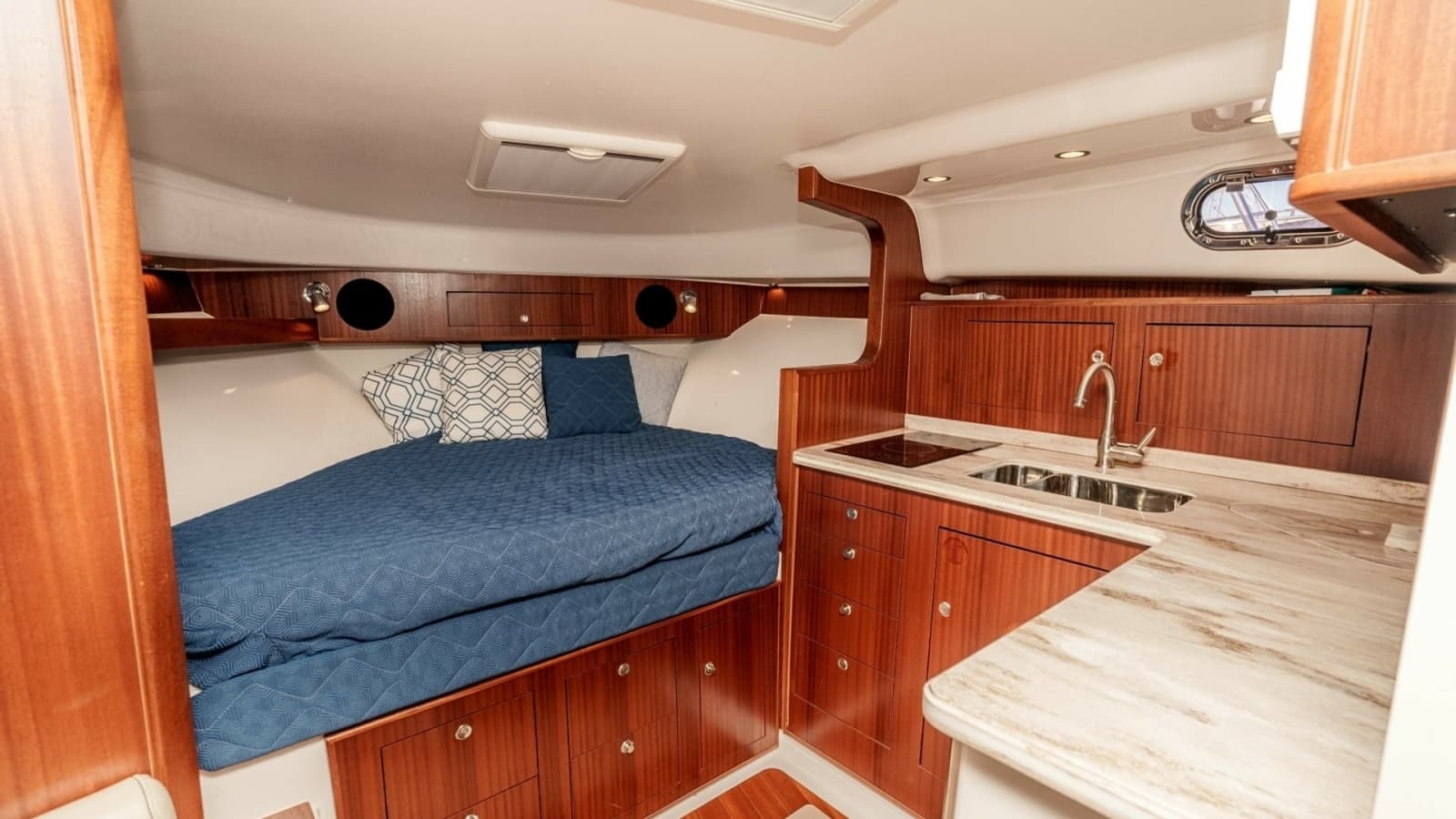 2018 Pursuit 385 Offshore "TAG TEAM" - Cozy Cabin with Galley Area