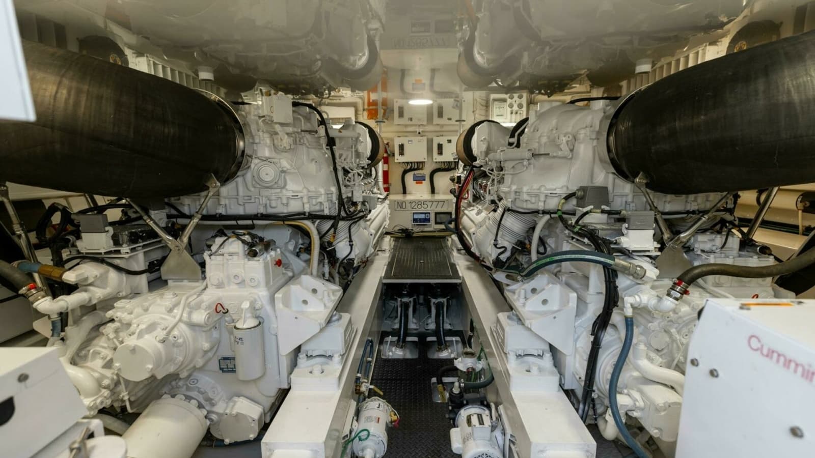 2018 Viking 62 Convertible- Da'Grits-Engine Room
