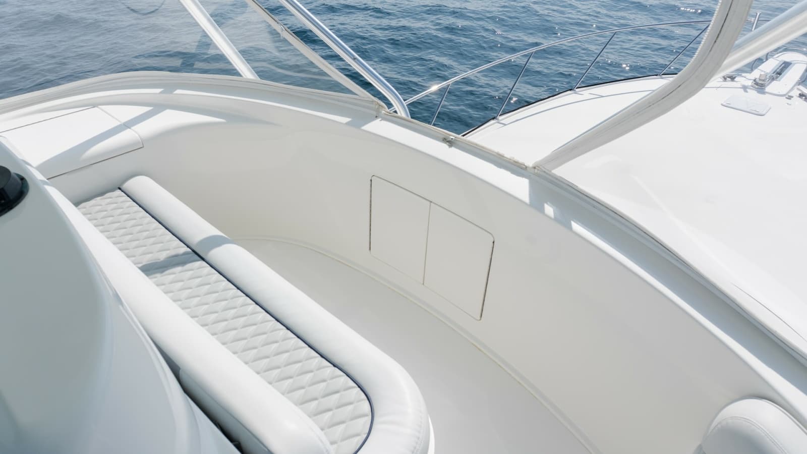 2009 Viking 50 Convertible "Jammin" - A Beautifully Appointed Flybridge Lounge offering the Perfect Blend of Comfort, Open-Air Living, and Panoramic Views for Unforgettable Moments Underway or at Anchor.