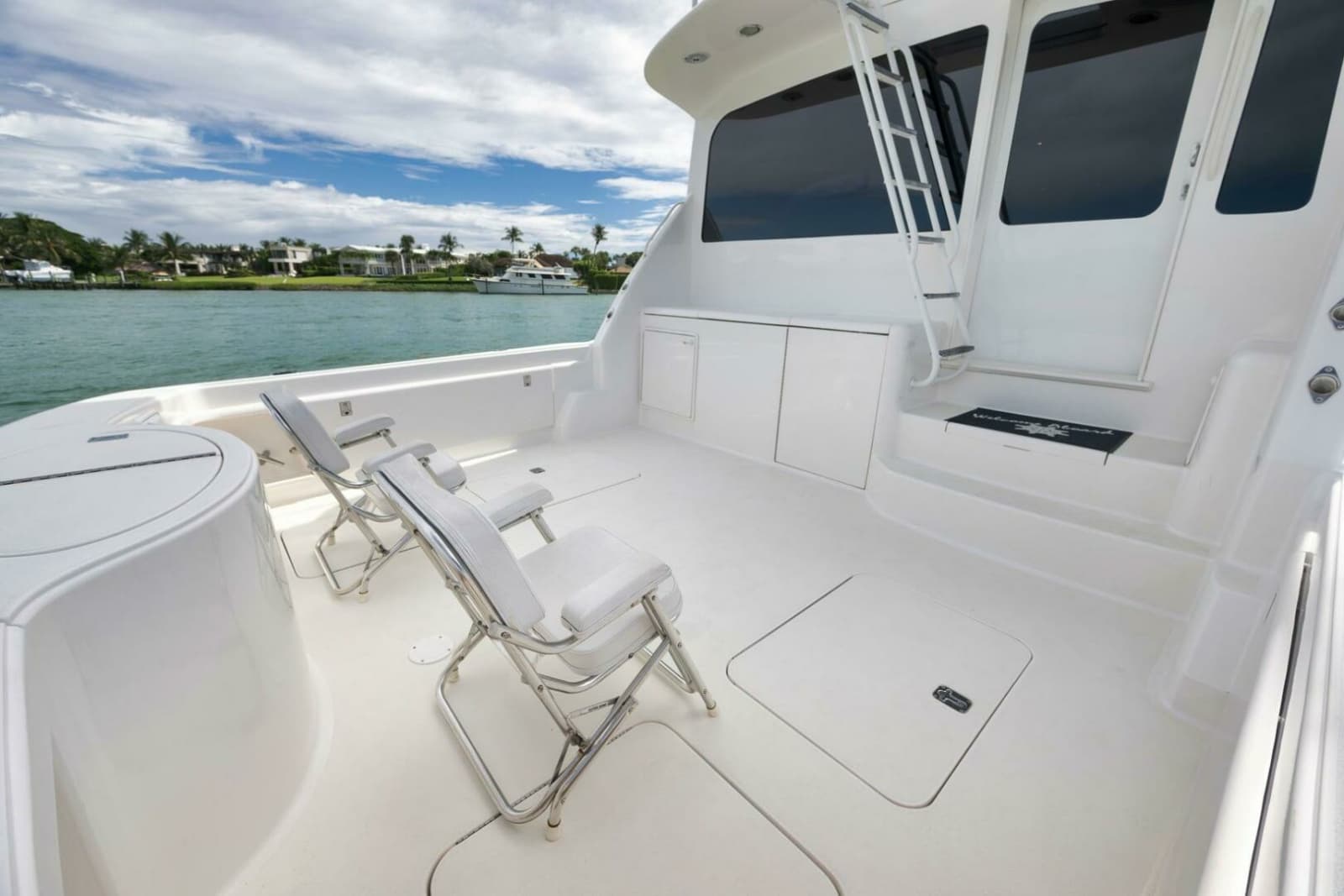 Ocean 57 Positive Attitude - Exterior Aft Flybridge