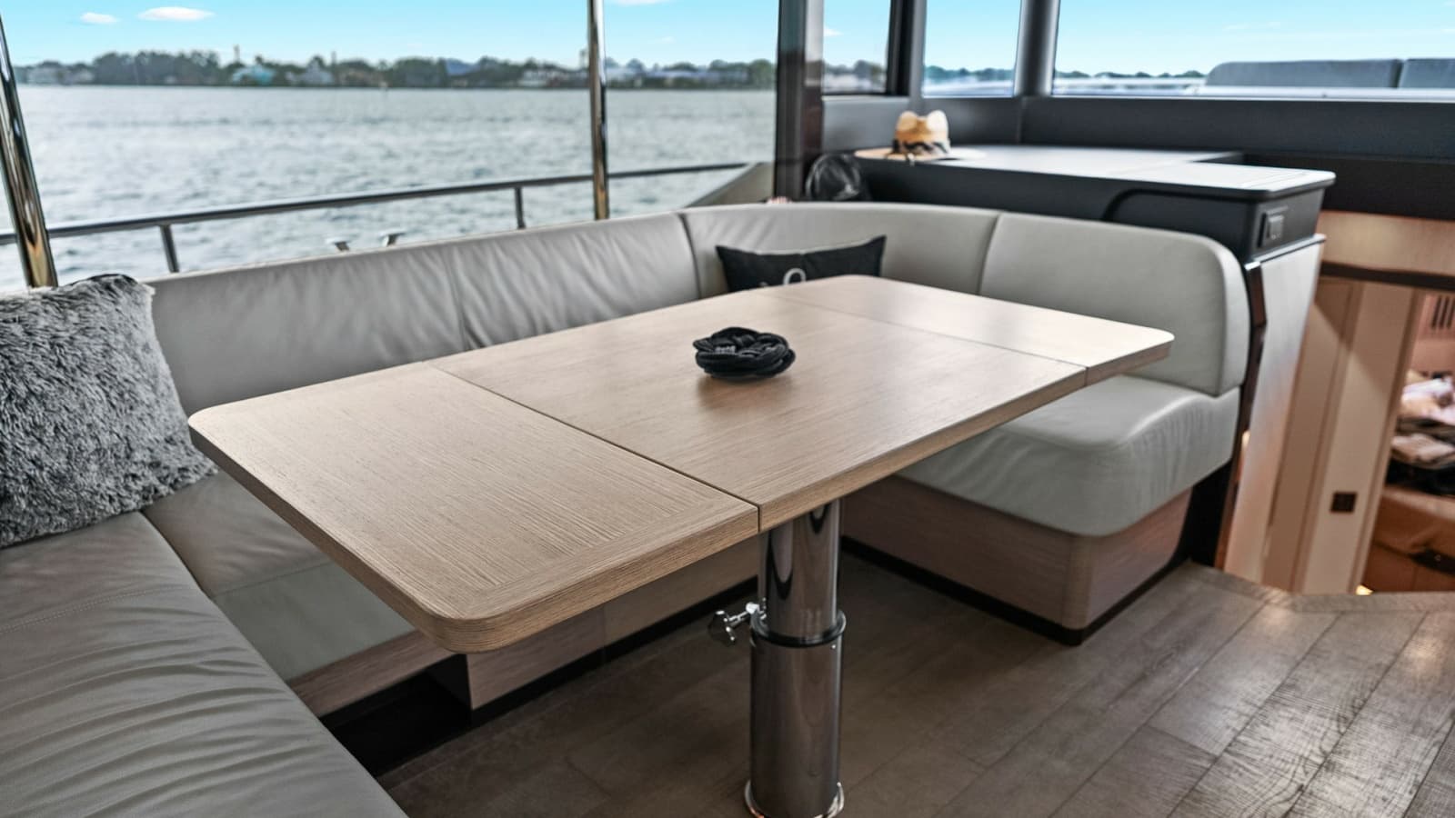 Salon Seating with Dining Table