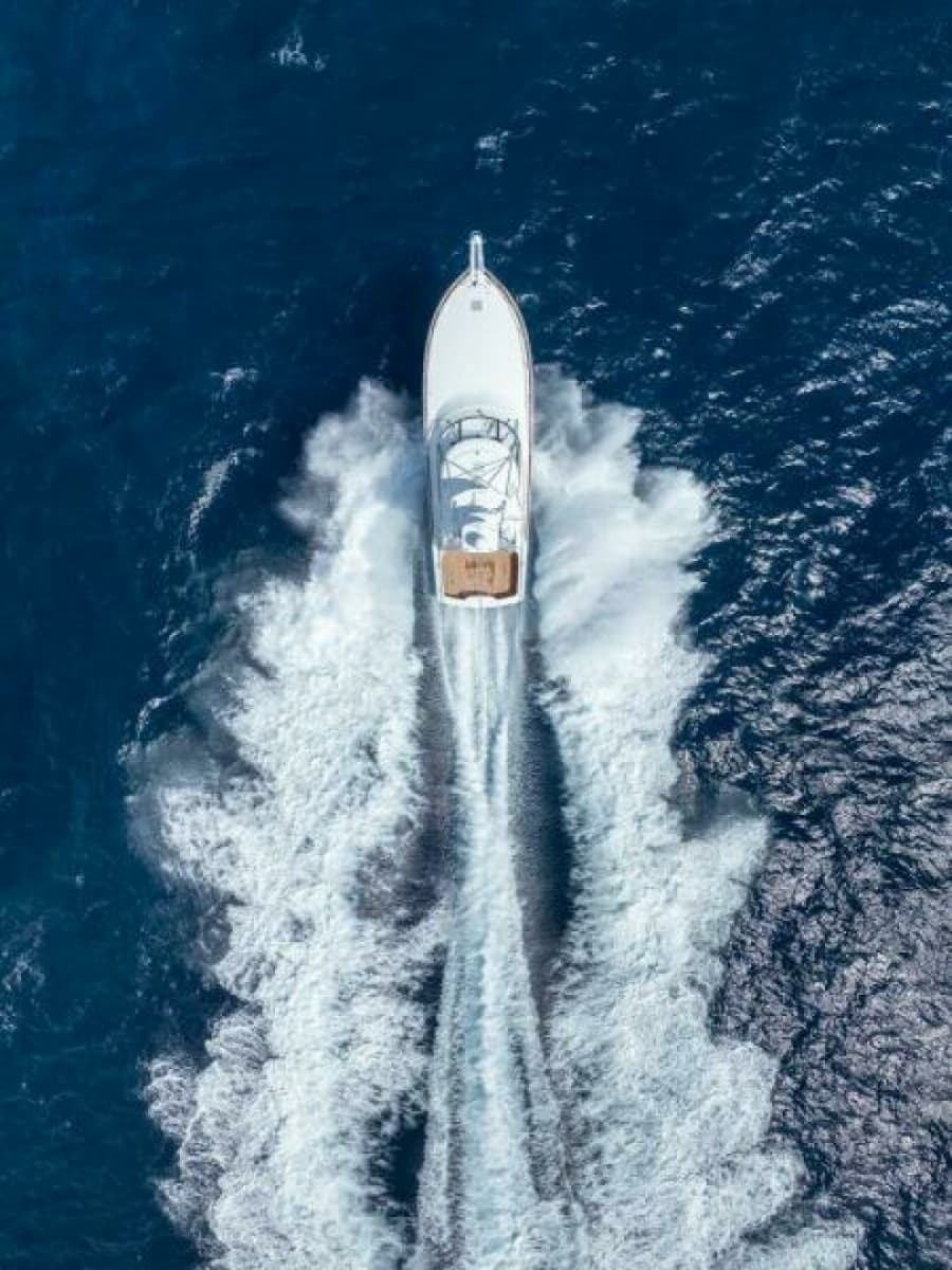 Viking 54 Sport Tower - Exterior Running Shot