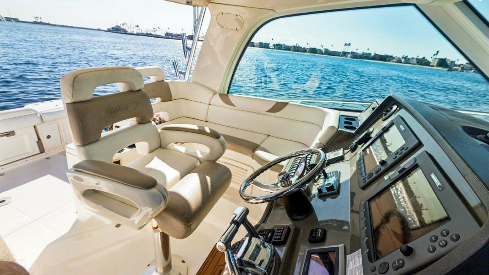 Helm Station with Dual Seating