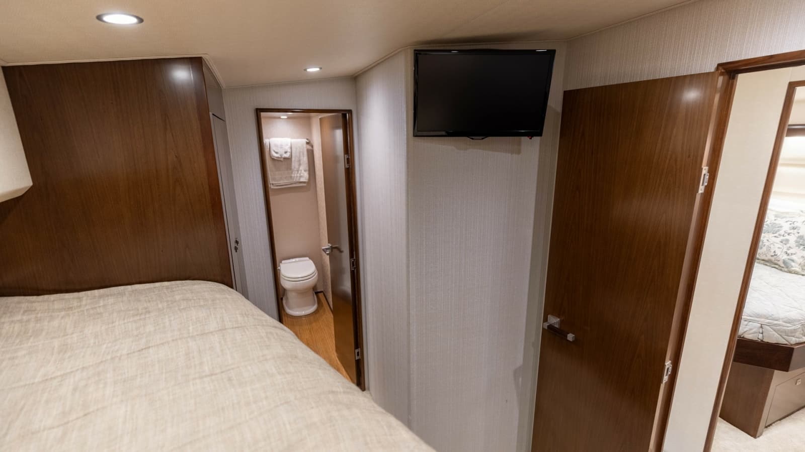 2015 Viking 76 Enclosed Bridge- CHULA- Starboard Stateroom