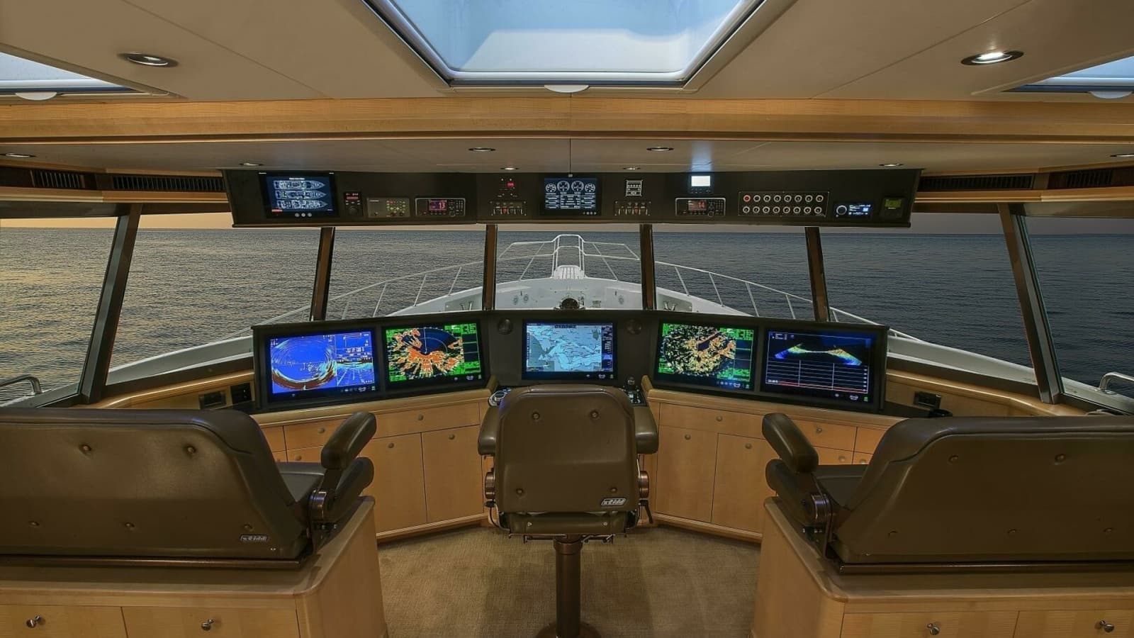 2019 Nordlund 115 Expedition Yachtfisher "Cazador" - Expansive Pilothouse with Advanced Navigation