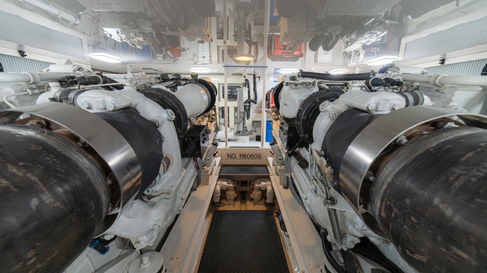 Engine Room with Dual Engines