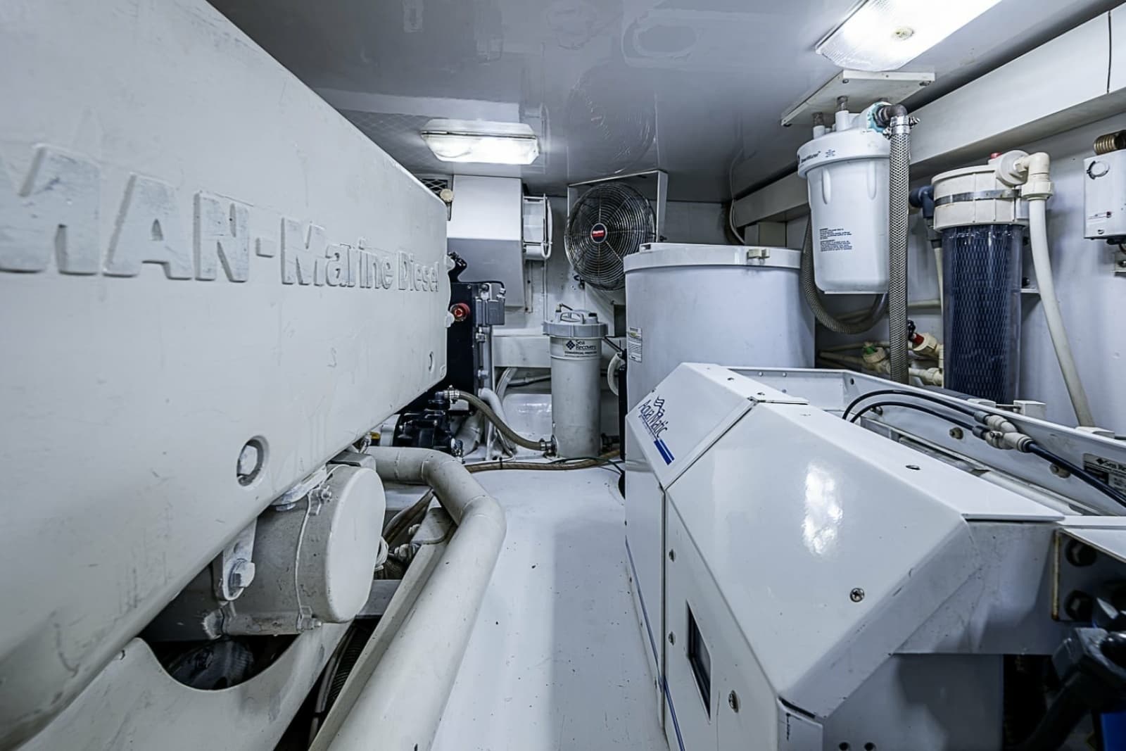 Viking 52 - Catchin Time - Engine Room