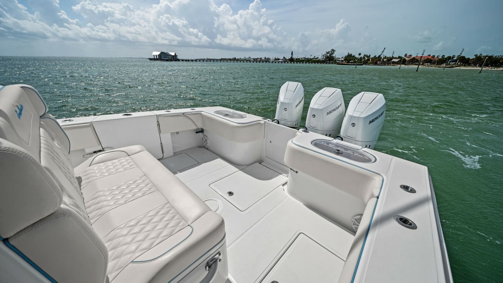 Spacious Aft Deck with Seating