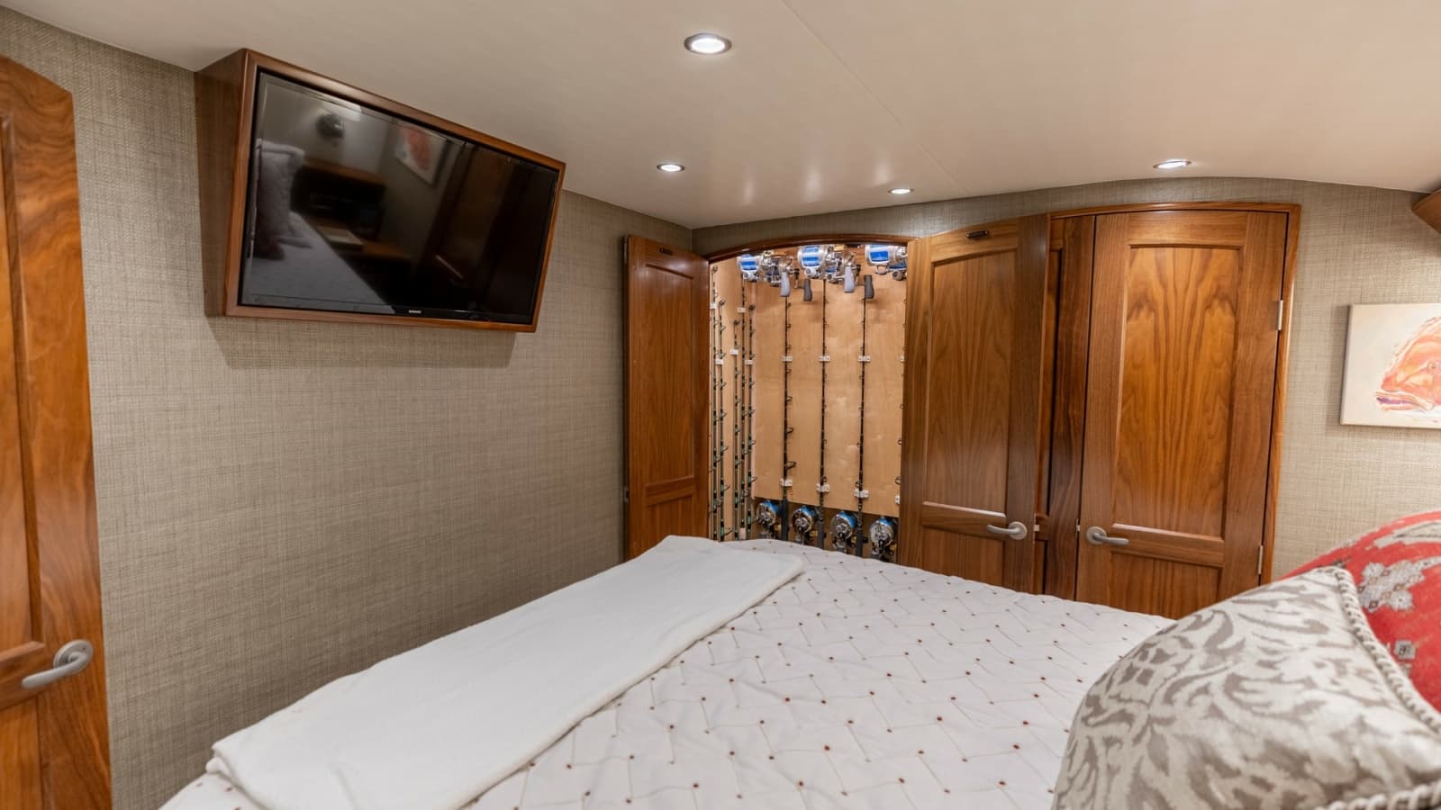 Luxurious Guest Stateroom with TV