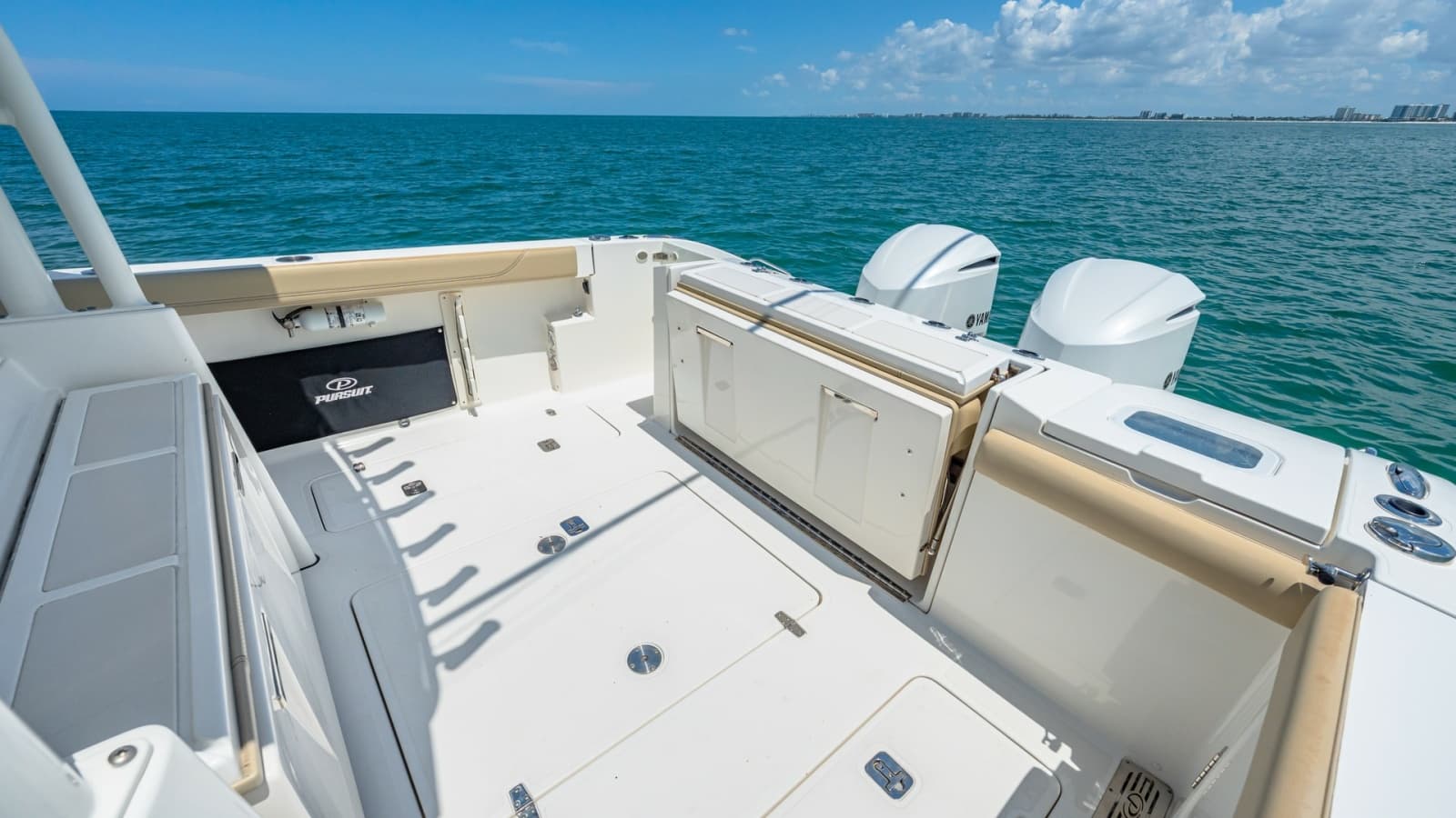 Spacious Aft Deck with Seating