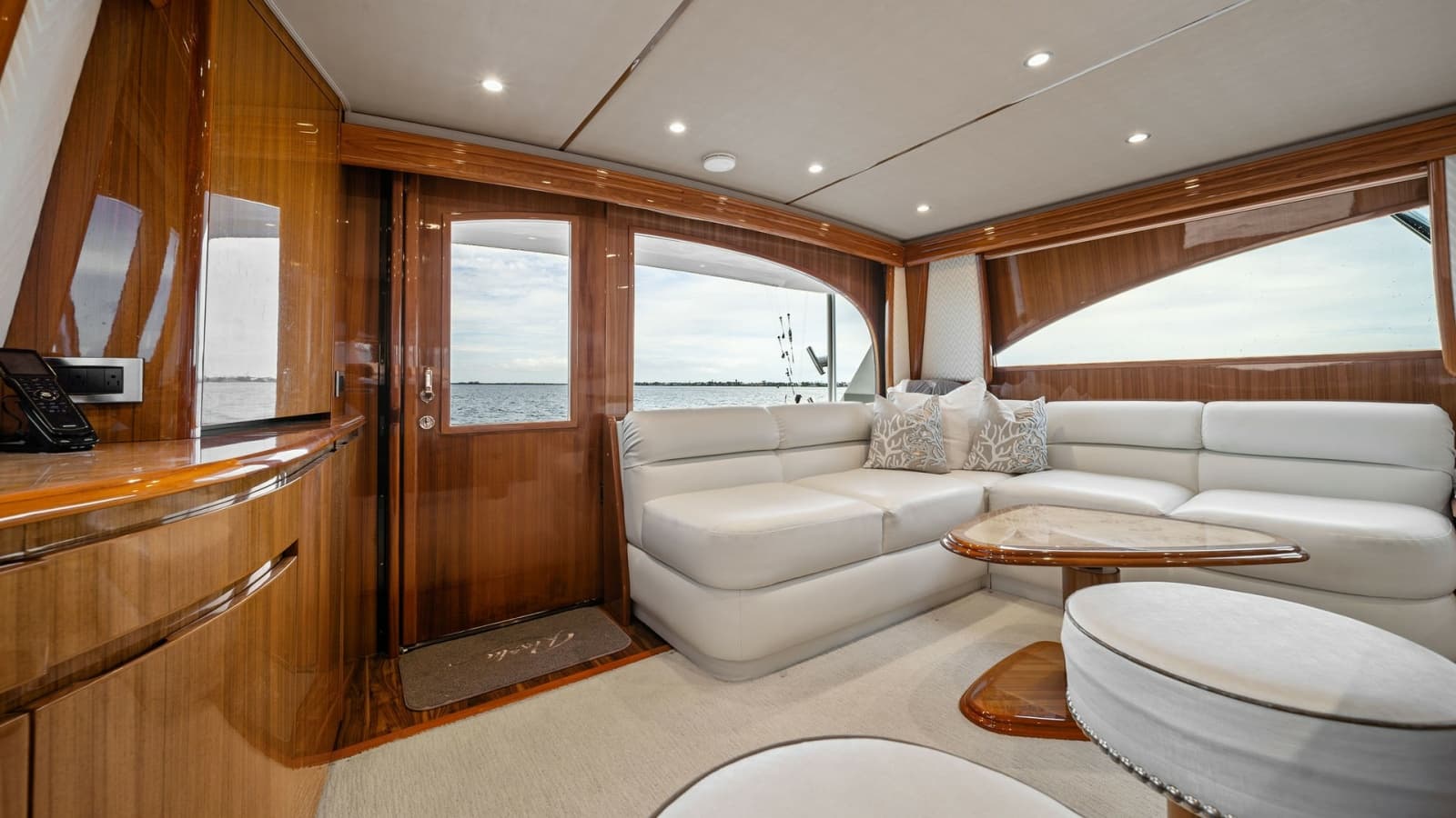 Spacious Salon with Panoramic Views