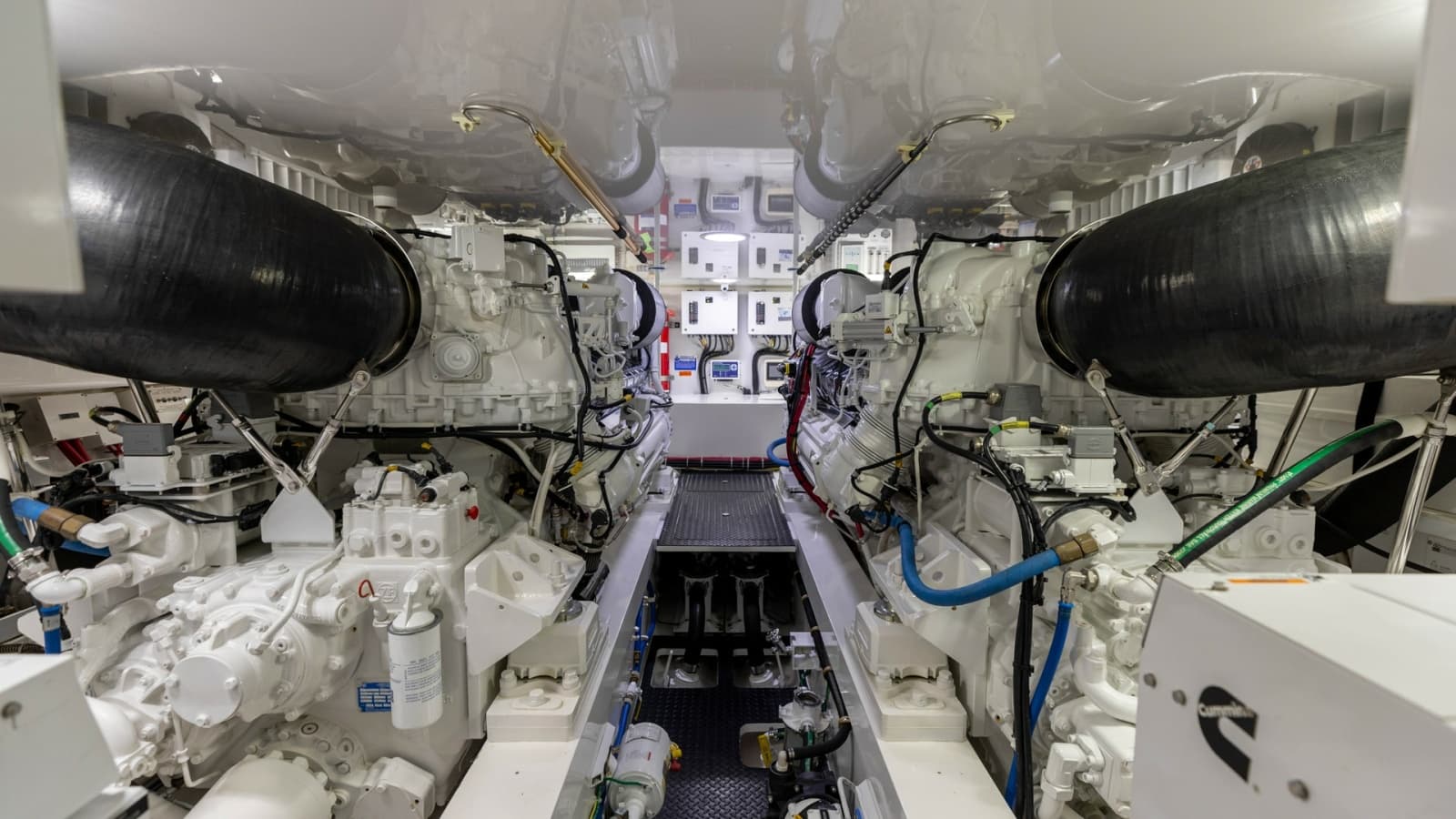 Engine Room with Twin Engines