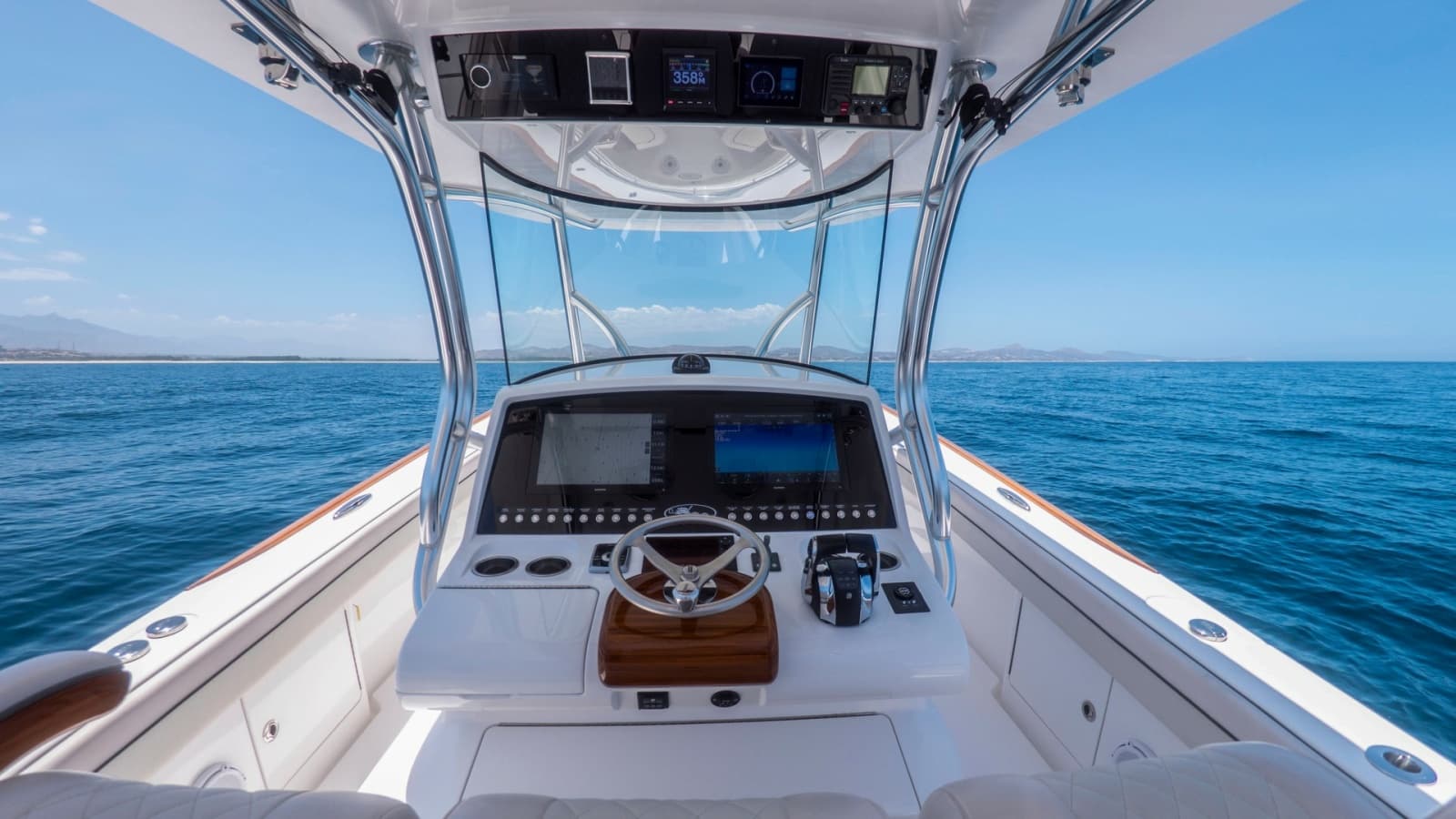 Helm Station with Electronics