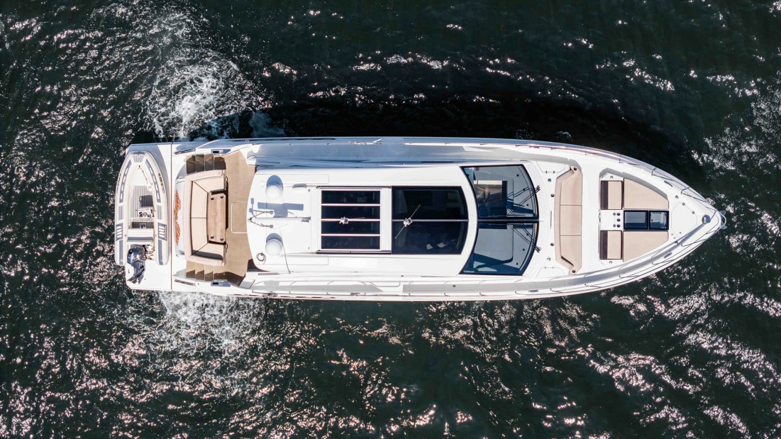 Aerial View of 2017 Cruisers 60 Cantius "Rising Star"